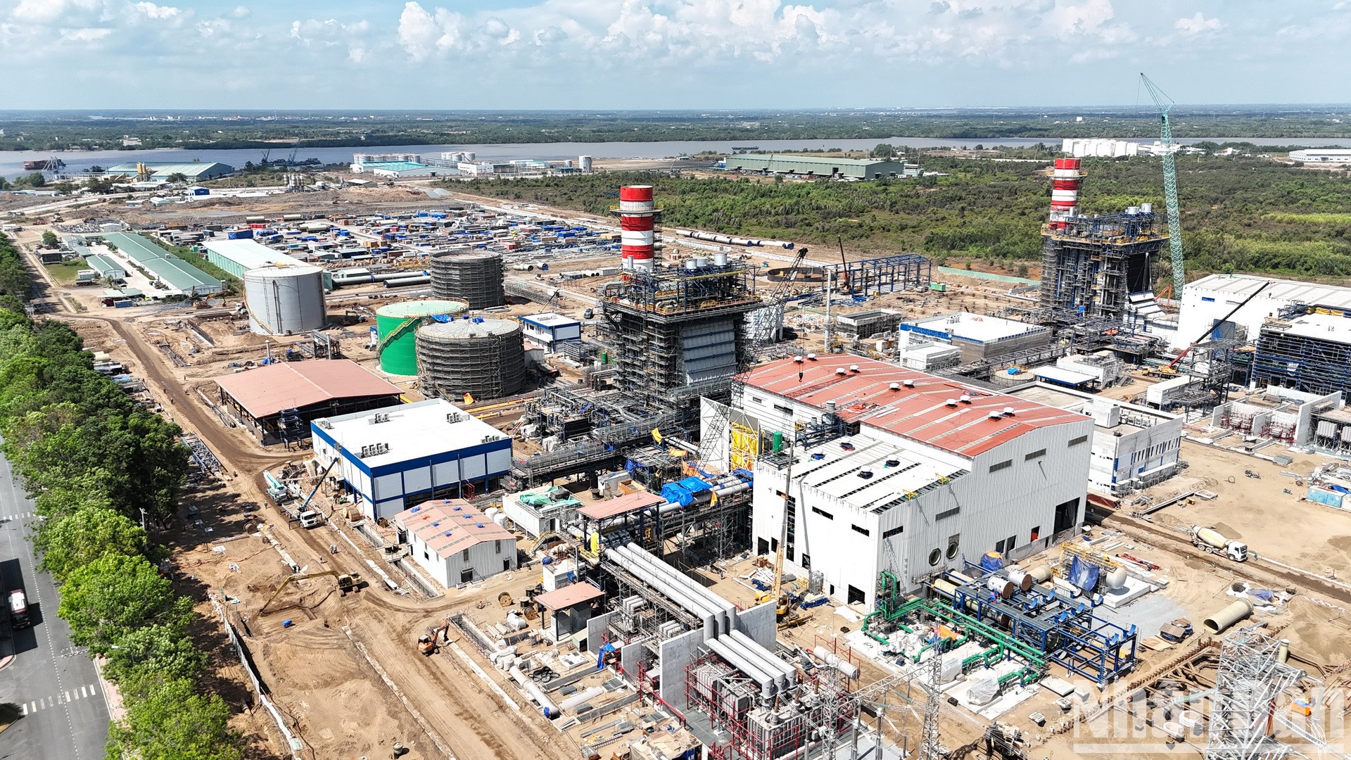 Dự án xây dựng nhà máy nhiệt điện Nhơn Trạch 3, 4 đang chậm tiến độ so kế hoạch đề ra.