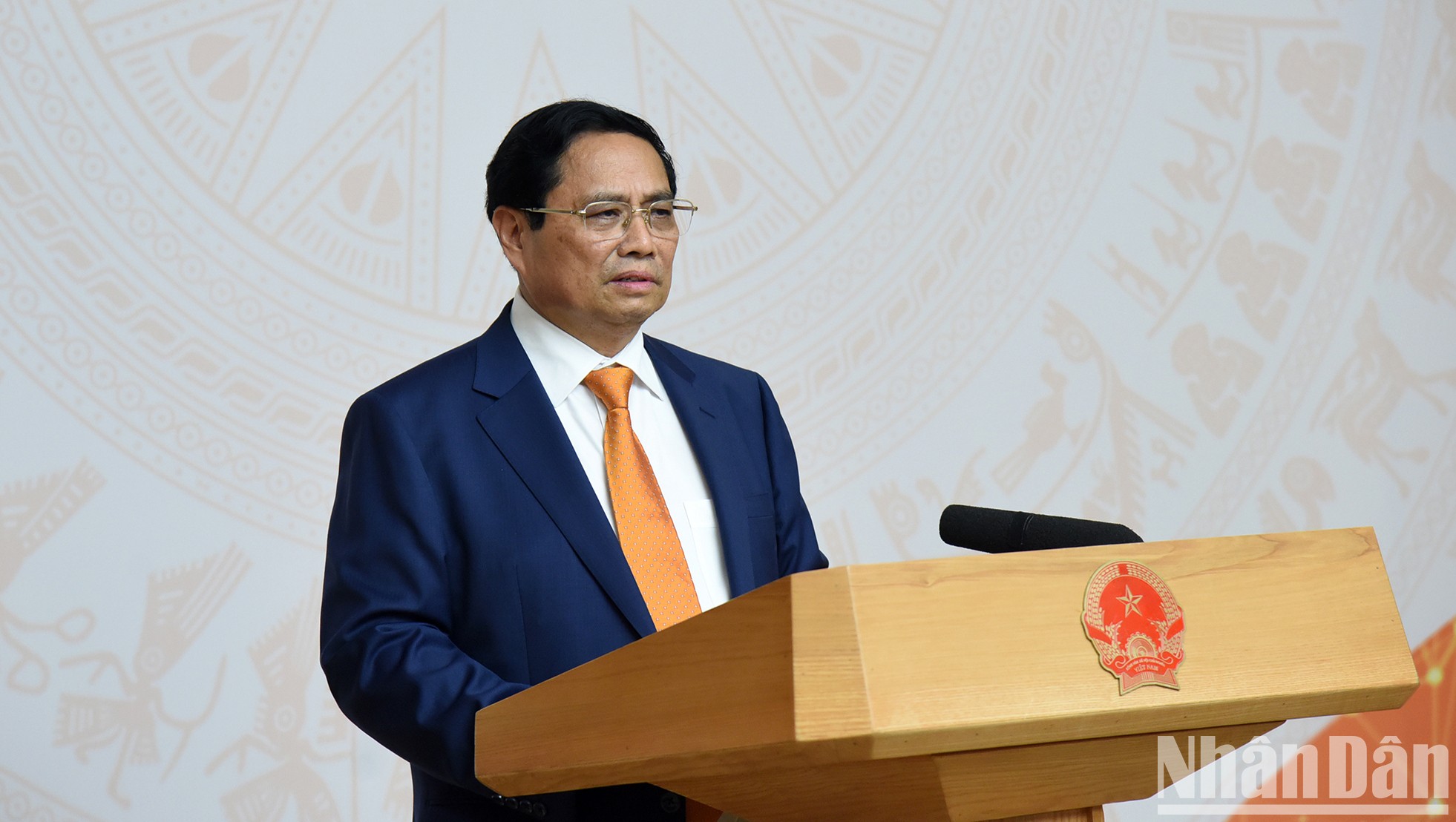 Thủ tướng Phạm Minh Chính phát biểu khai mạc và gợi mở một số nội dung để các đại biểu thảo luận.