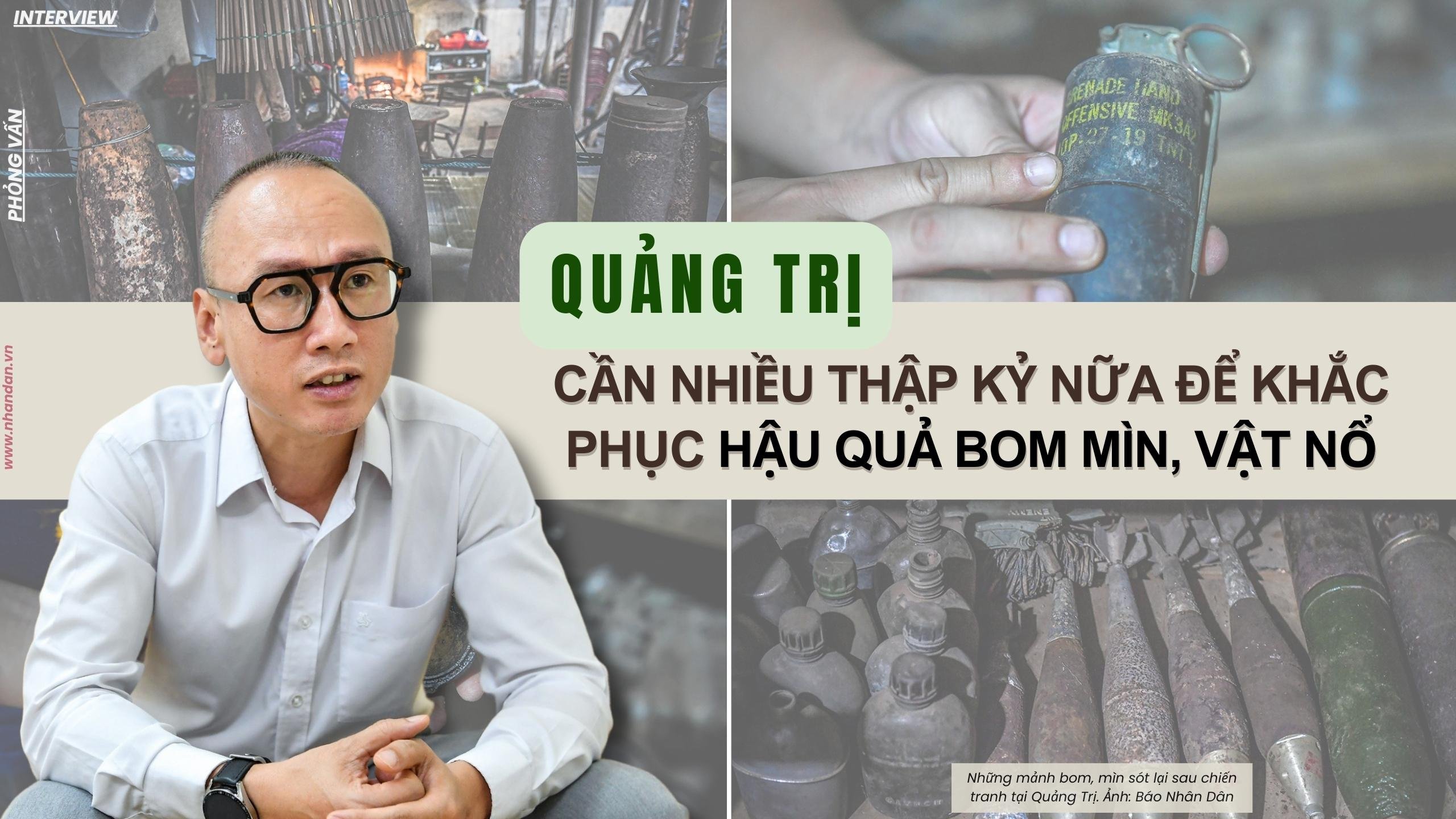 Quảng Trị cần nhiều thập kỷ nữa để khắc phục hậu quả bom mìn, vật nổ 