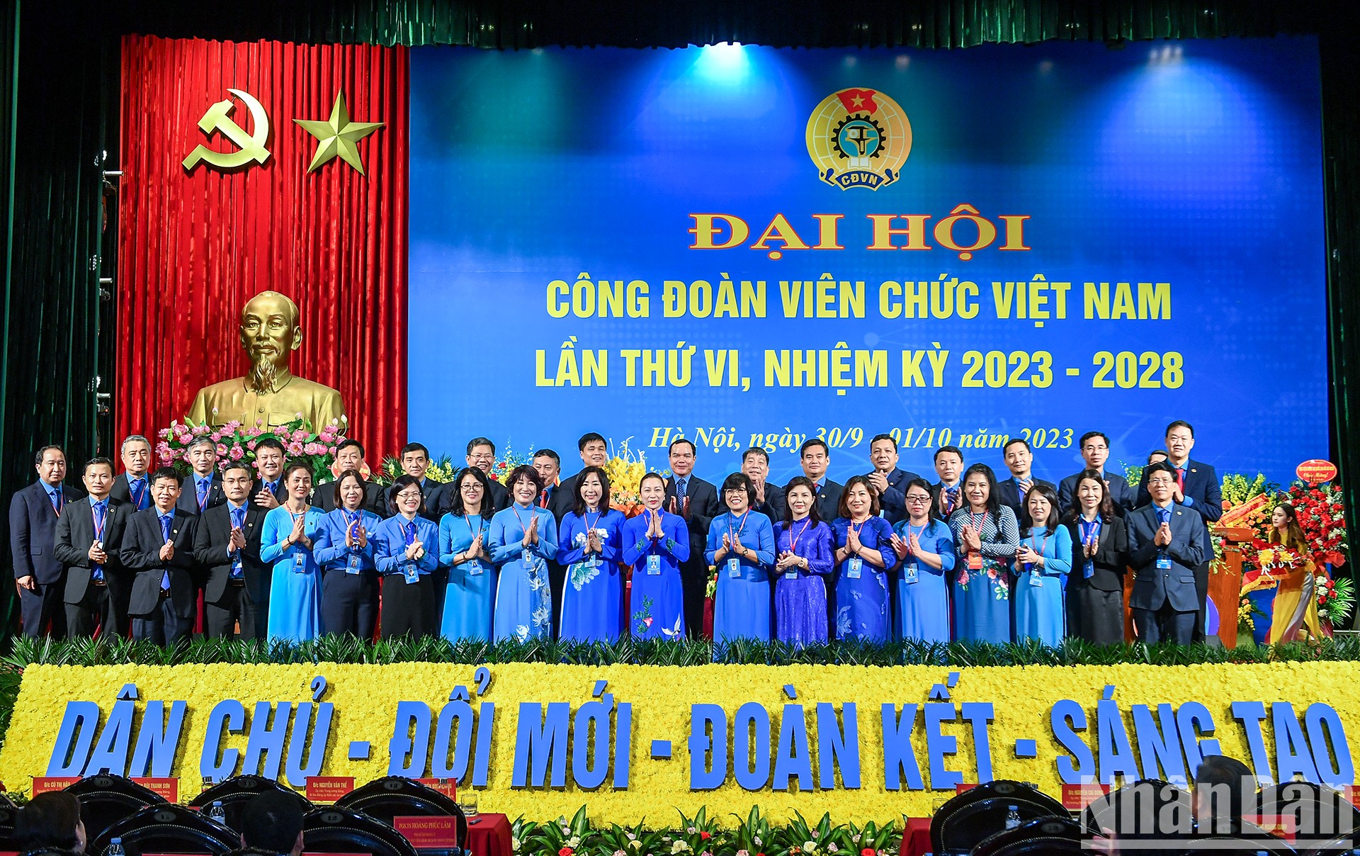 [Ảnh] Đại hội Công đoàn Viên chức Việt Nam lần thứ VI