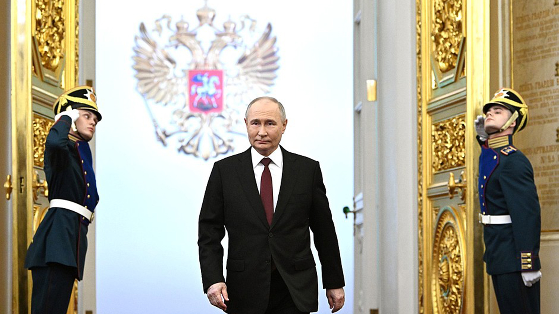 Ông Putin nhậm chức Tổng thống Nga lần thứ năm. (Ảnh: KREMLIN.RU)