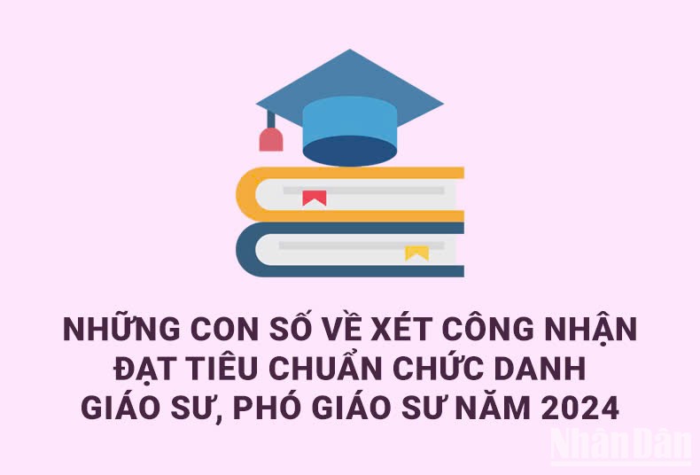 [Infographic] Toàn cảnh xét công nhận đạt tiêu chuẩn chức danh GS, PGS năm 2024