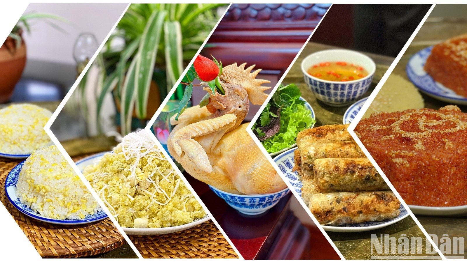 Những món ăn truyền thống có thể chuẩn bị cho mâm cỗ rằm tháng bảy. (Ảnh: Nguyễn Phương Hải)