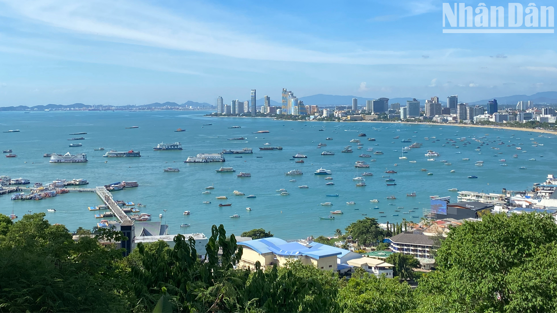 Pattaya - Điểm đến yêu thích của các du khách quốc tế khi tới Thái Lan. (Ảnh: XUÂN SƠN)