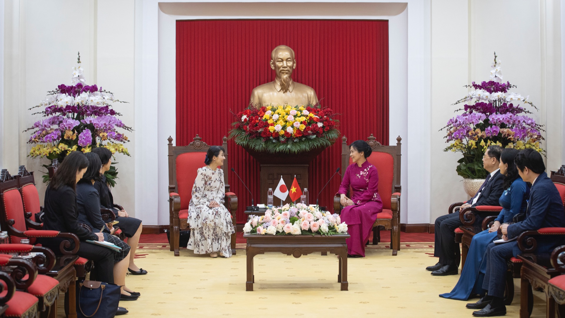 Quang cảnh buổi gặp gỡ.