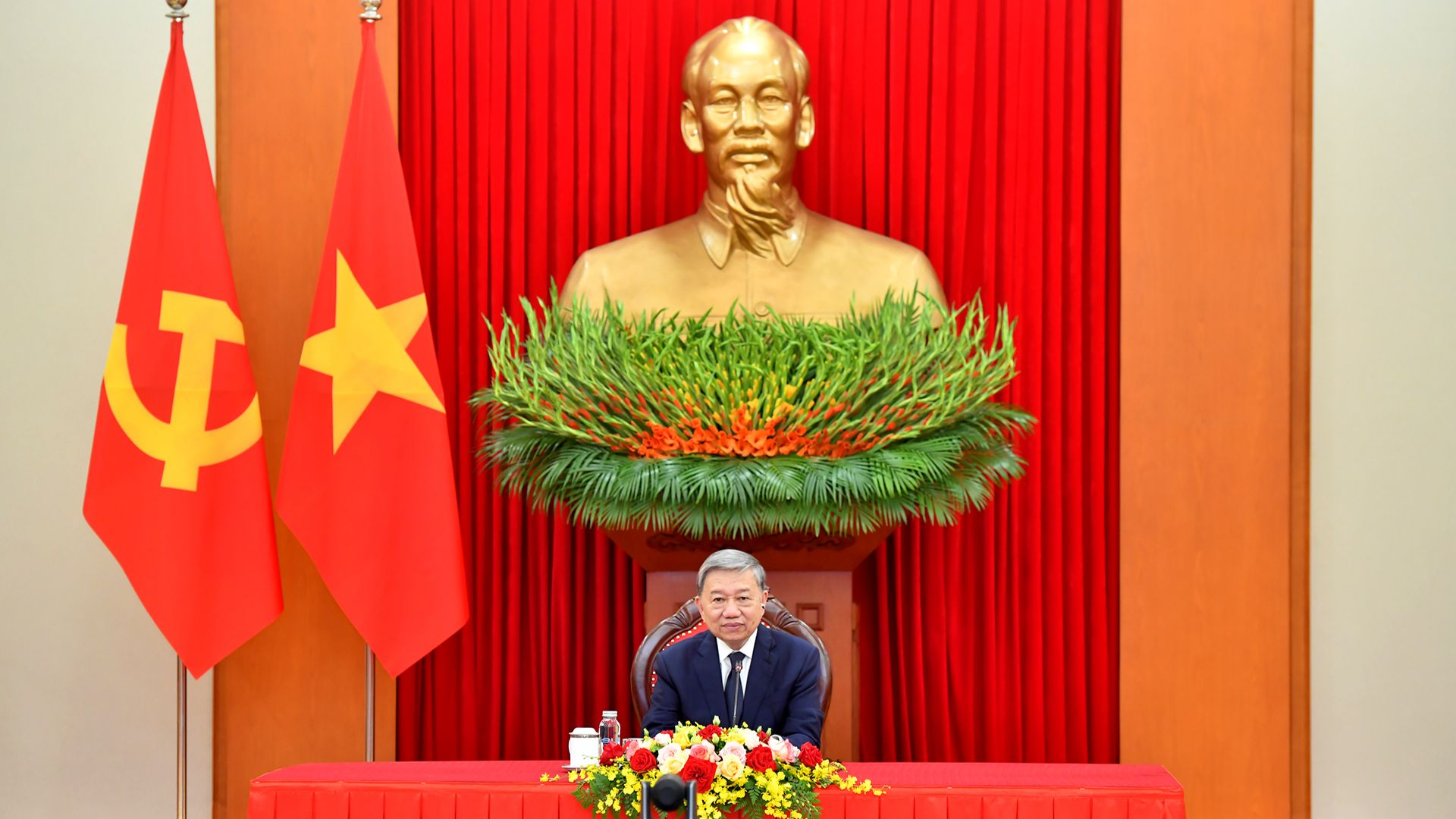 Tổng Bí thư Tô Lâm điện đàm với Chủ tịch Đảng Đại hội Dân tộc Phi, Tổng thống Nam Phi Cyril Ramaphosa.
