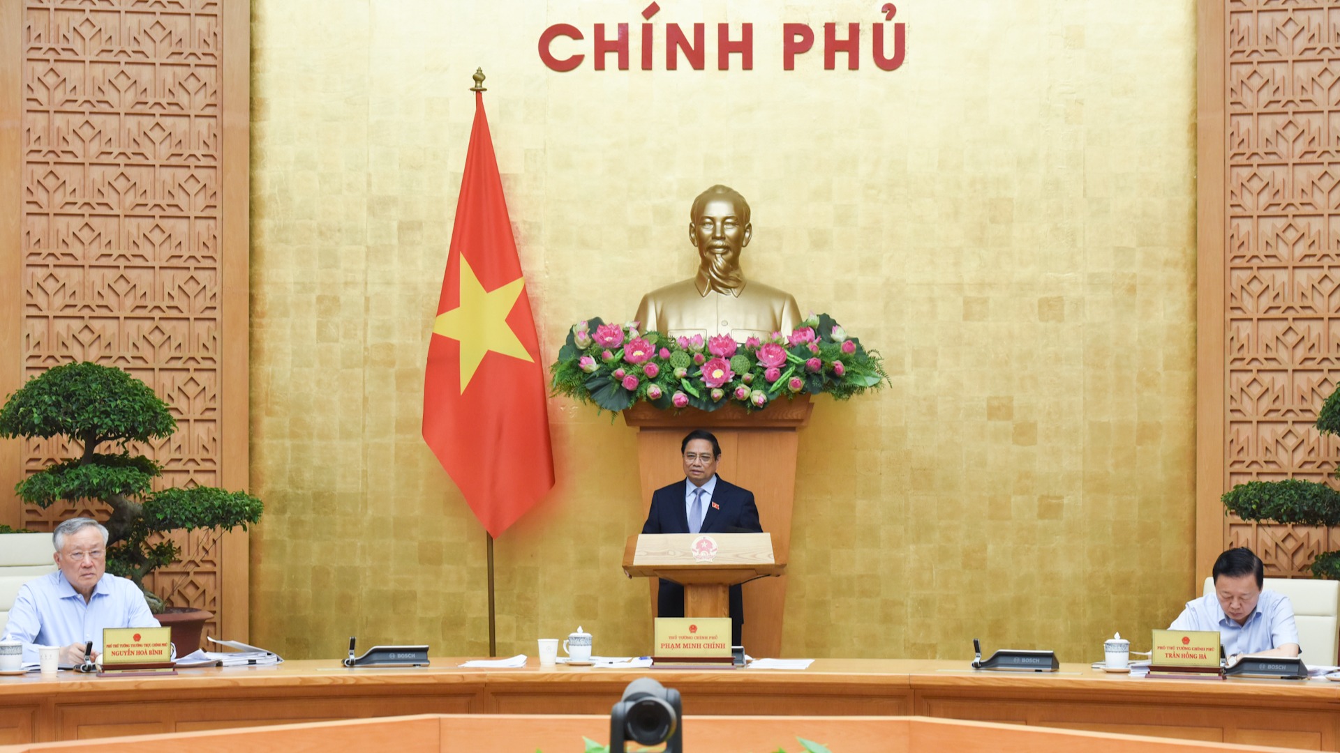 Thủ tướng Phạm Minh Chính chủ trì Phiên họp Chính phủ thường kỳ tháng 4. 