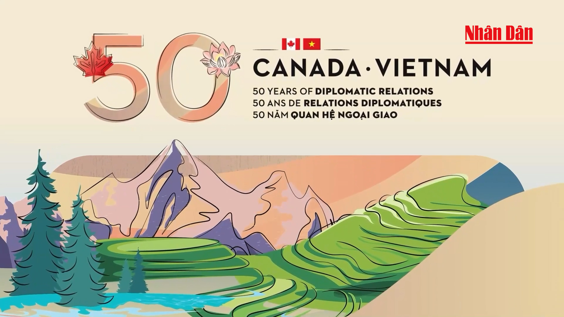 [Video] 50 năm Việt Nam - Canada: Hành trình kết nối con người