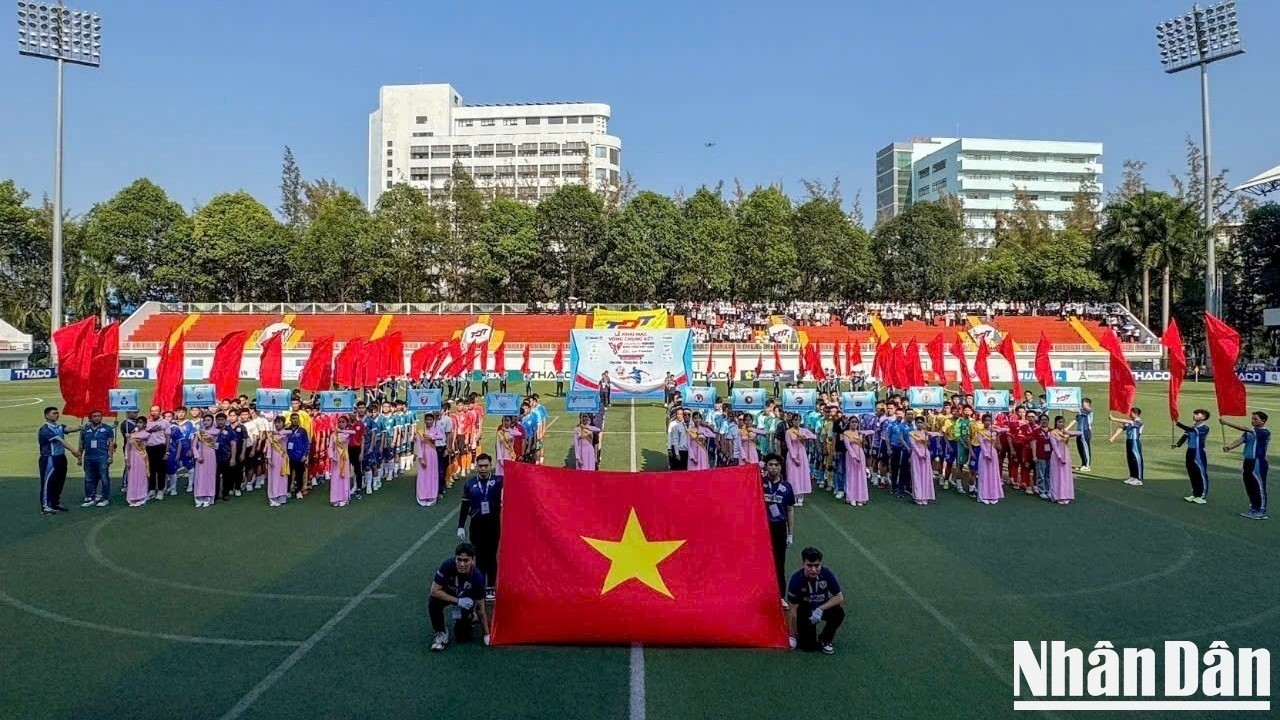 12 đội bóng tranh tài ở vòng chung kết diễn ra tại Thành phố Hồ Chí Minh.