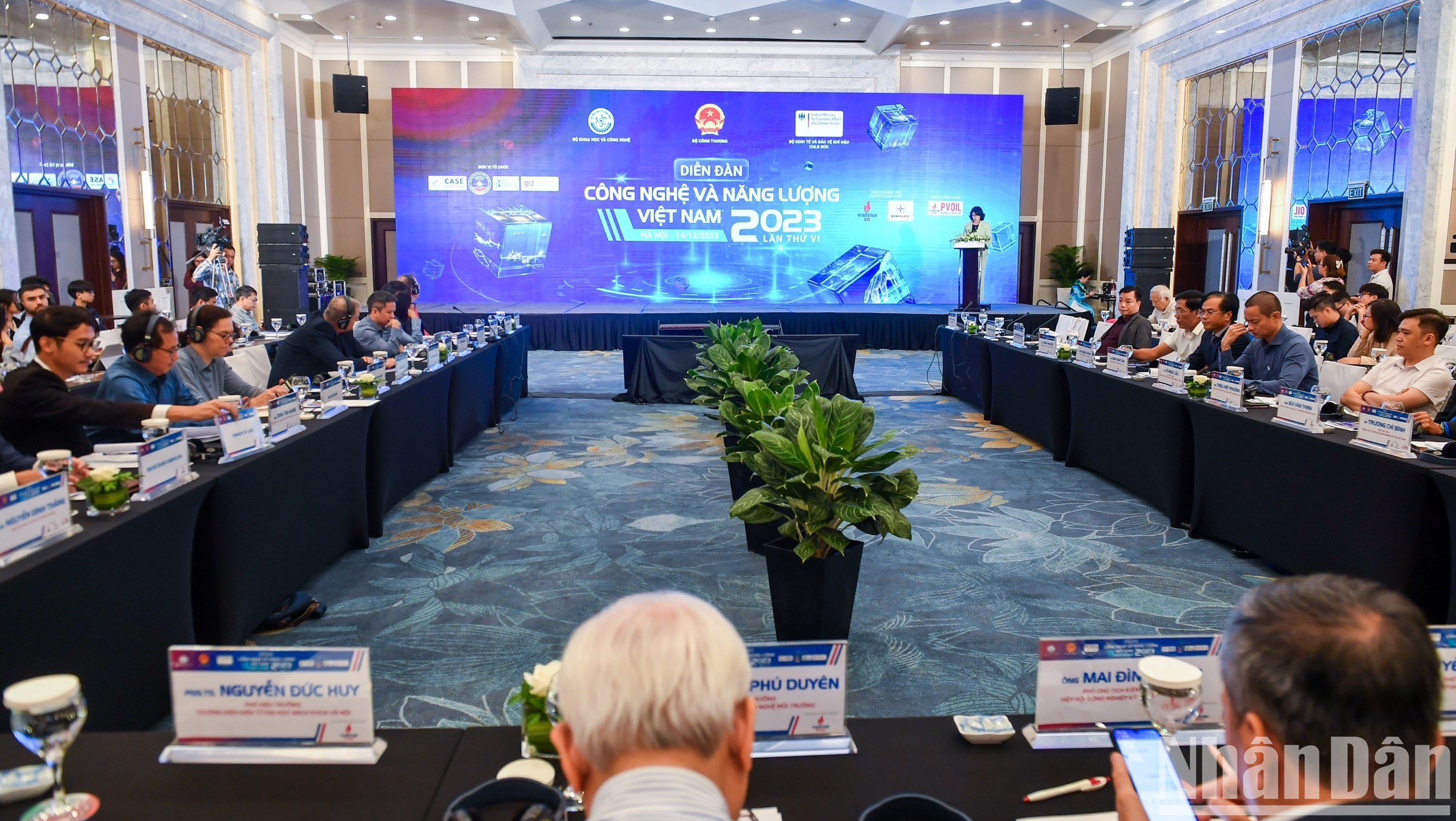 Quang cảnh Diễn đàn Công nghệ và Năng lượng năm 2023. (Ảnh: THÀNH ĐẠT)