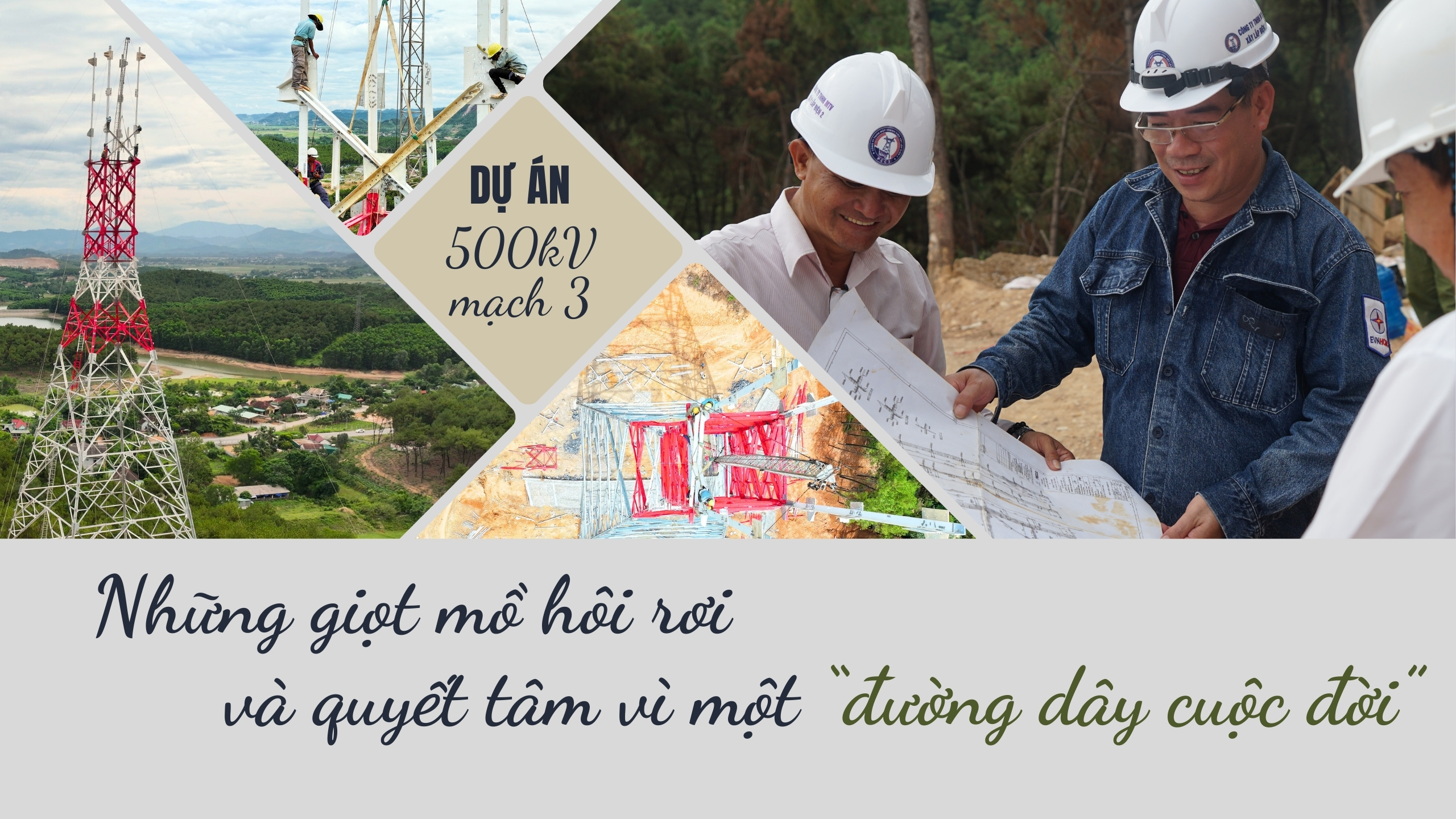Những giọt mồ hôi rơi và quyết tâm vì một “đường dây cuộc đời” 