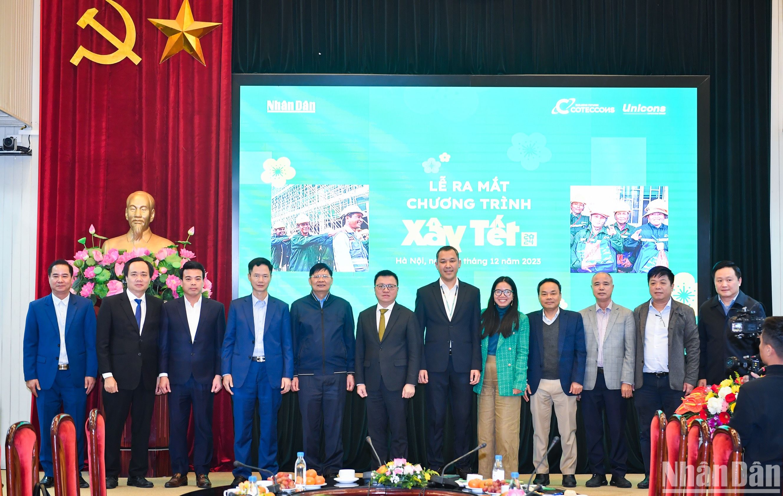 [Ảnh] Lễ ra mắt chương trình "Xây Tết 2024" dành cho 17.000 công nhân