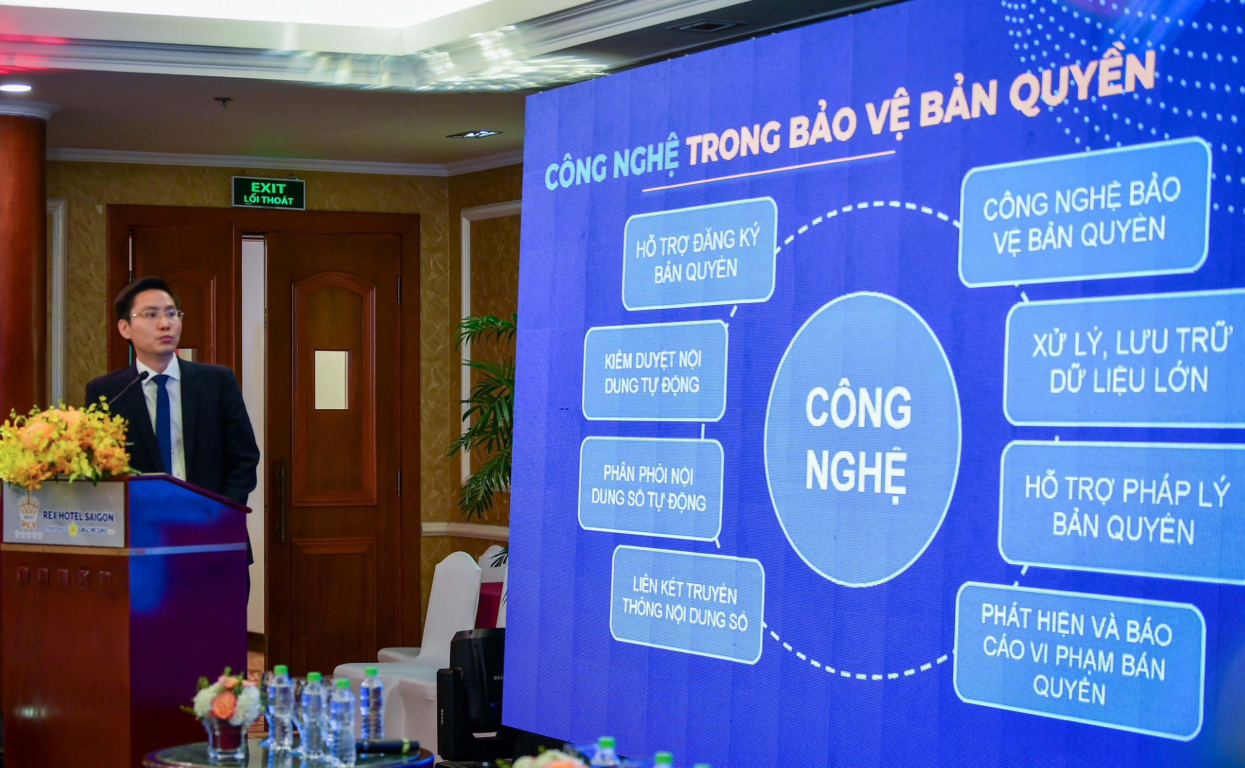 [Ảnh] Toàn cảnh phiên thảo luận "Bảo vệ bản quyền báo chí trong kỷ nguyên số"