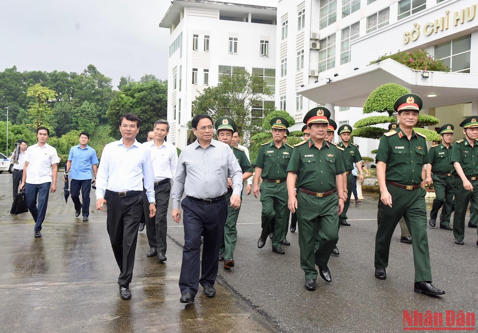 [Ảnh] Thủ tướng Phạm Minh Chính thăm Bộ đội Biên phòng tỉnh Lào Cai