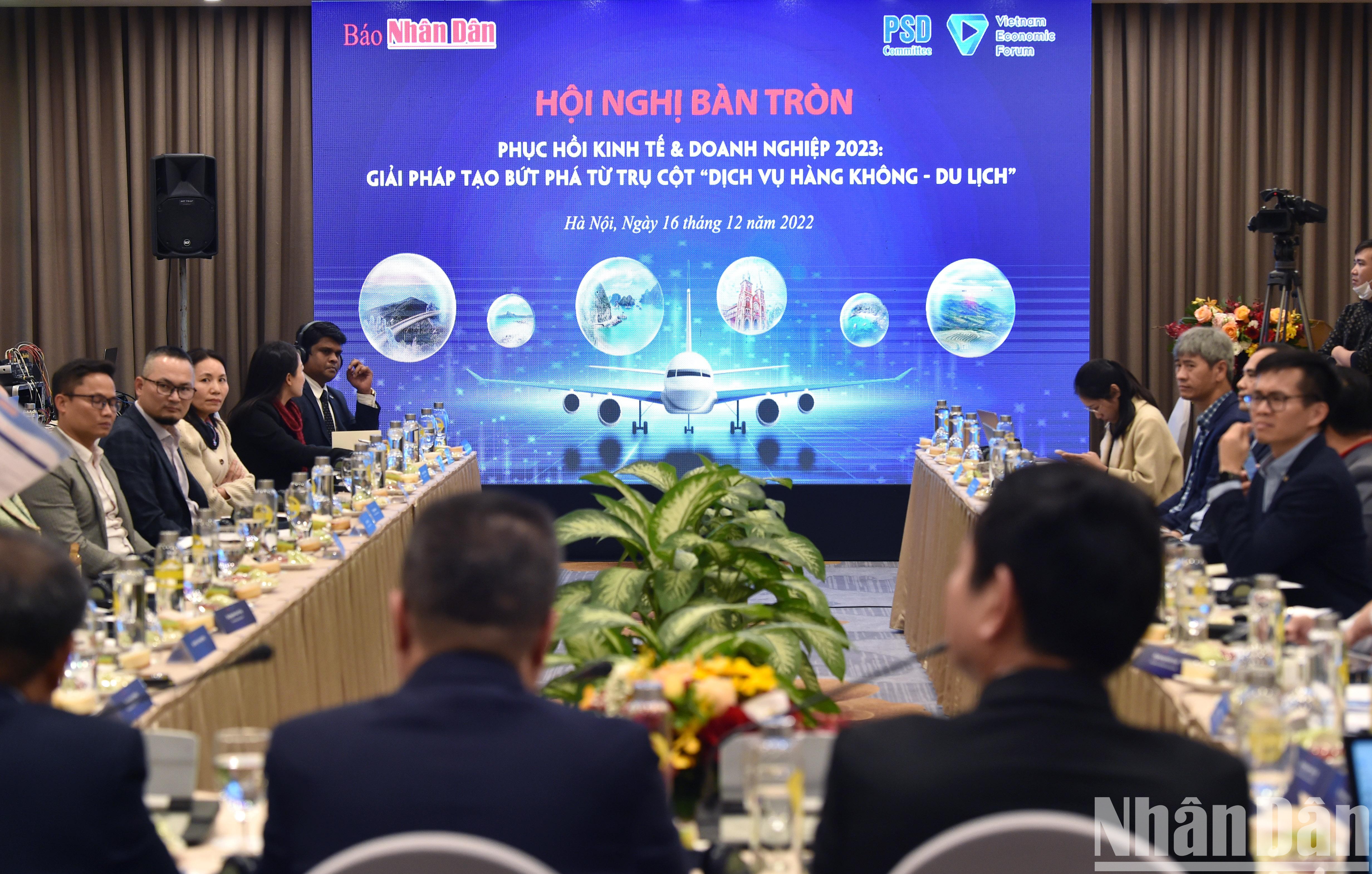 [Ảnh] Hội nghị Giải pháp tạo bứt phá từ trụ cột “dịch vụ hàng không - du lịch”