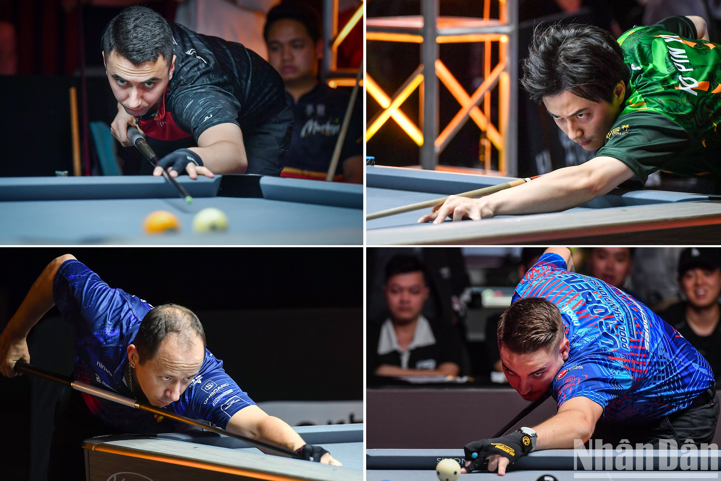 [Ảnh] Các tay cơ hàng đầu thế giới quy tụ tại Giải billiards Hanoi Open Pool Championship