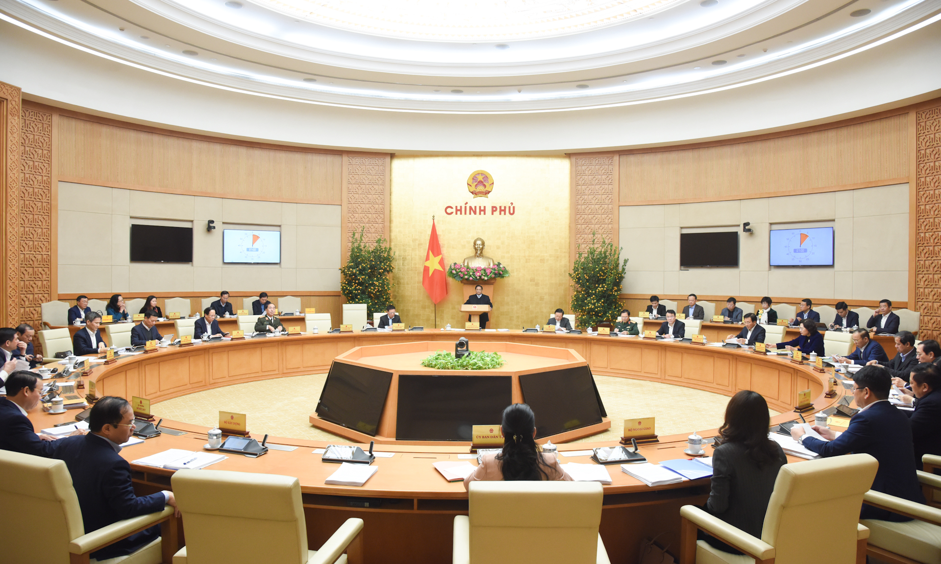 Phiên họp Chính phủ thường kỳ tháng 1/2025.
