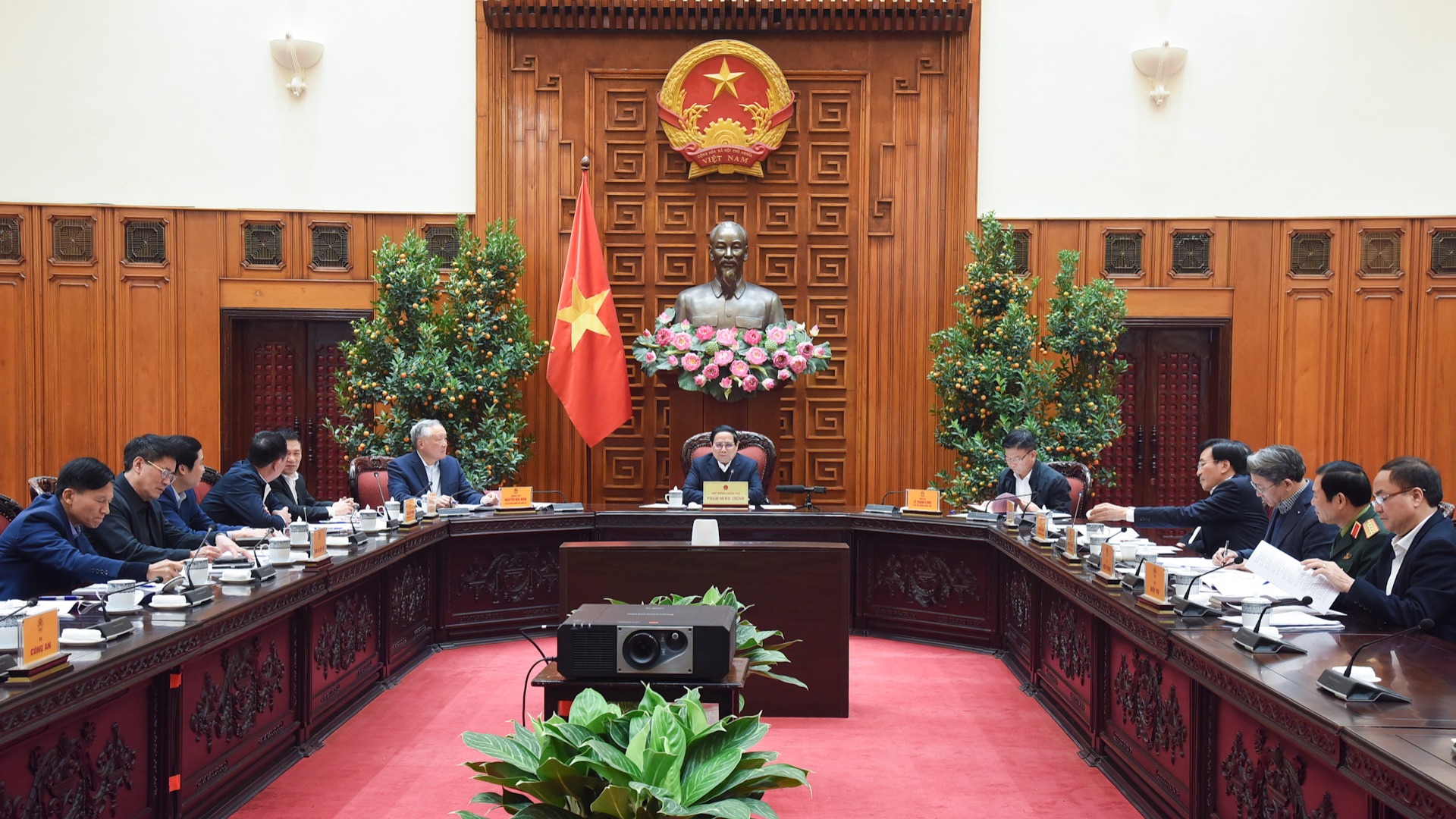 Thủ tướng Phạm Minh Chính chủ trì Phiên họp thứ 11 Ban Chỉ đạo tinh gọn bộ máy của Chính phủ.