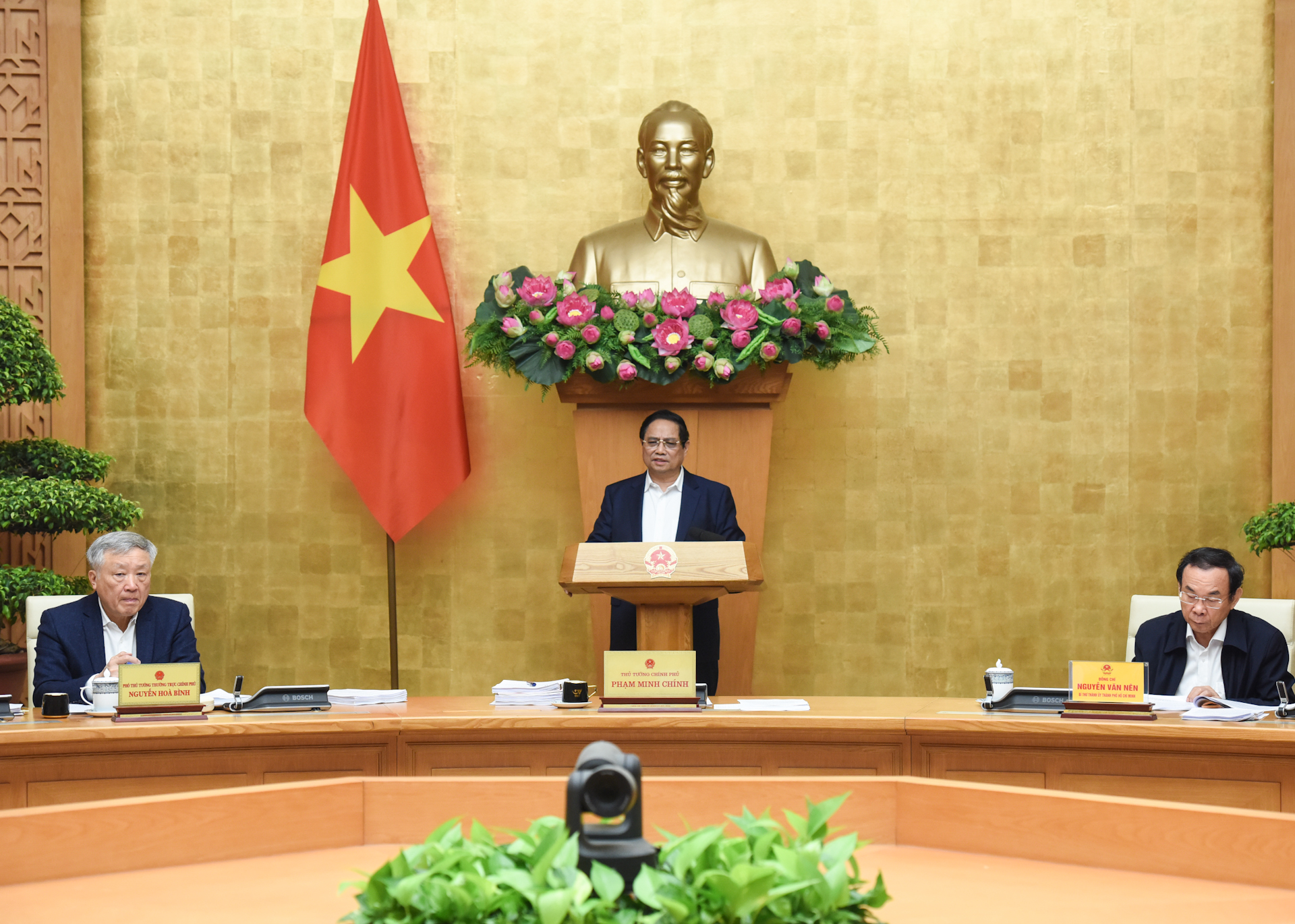 Thủ tướng Phạm Minh Chính chủ trì Phiên họp Chính phủ thường kỳ tháng 3 năm 2025.