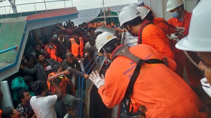Vụ việc điển hình nhất chính là hành trình cứu nạn 303 người quốc tịch Sri Lanka trôi dạt trên vùng biển quần đảo Trường Sa vào tháng 11/2022.