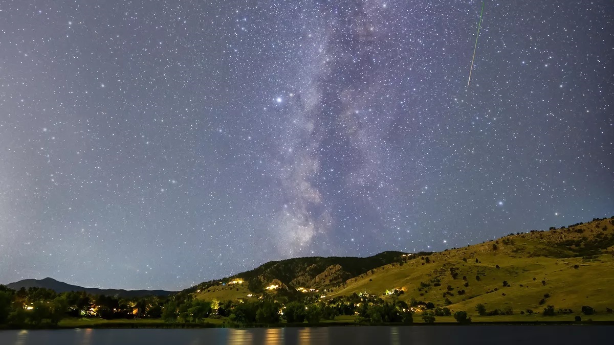 Mưa sao băng Perseid năm 2023. Ảnh: Getty Images.