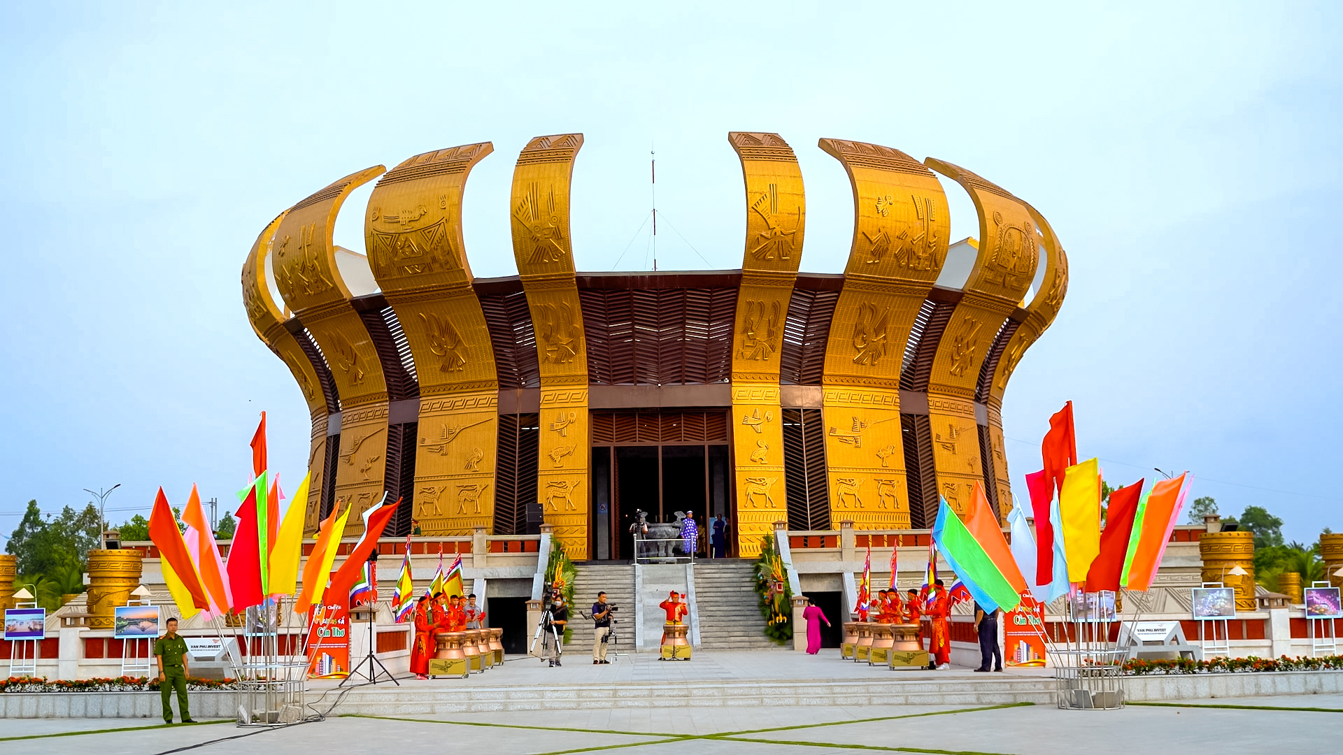 Đền thờ Vua Hùng tại thành phố Cần Thơ.