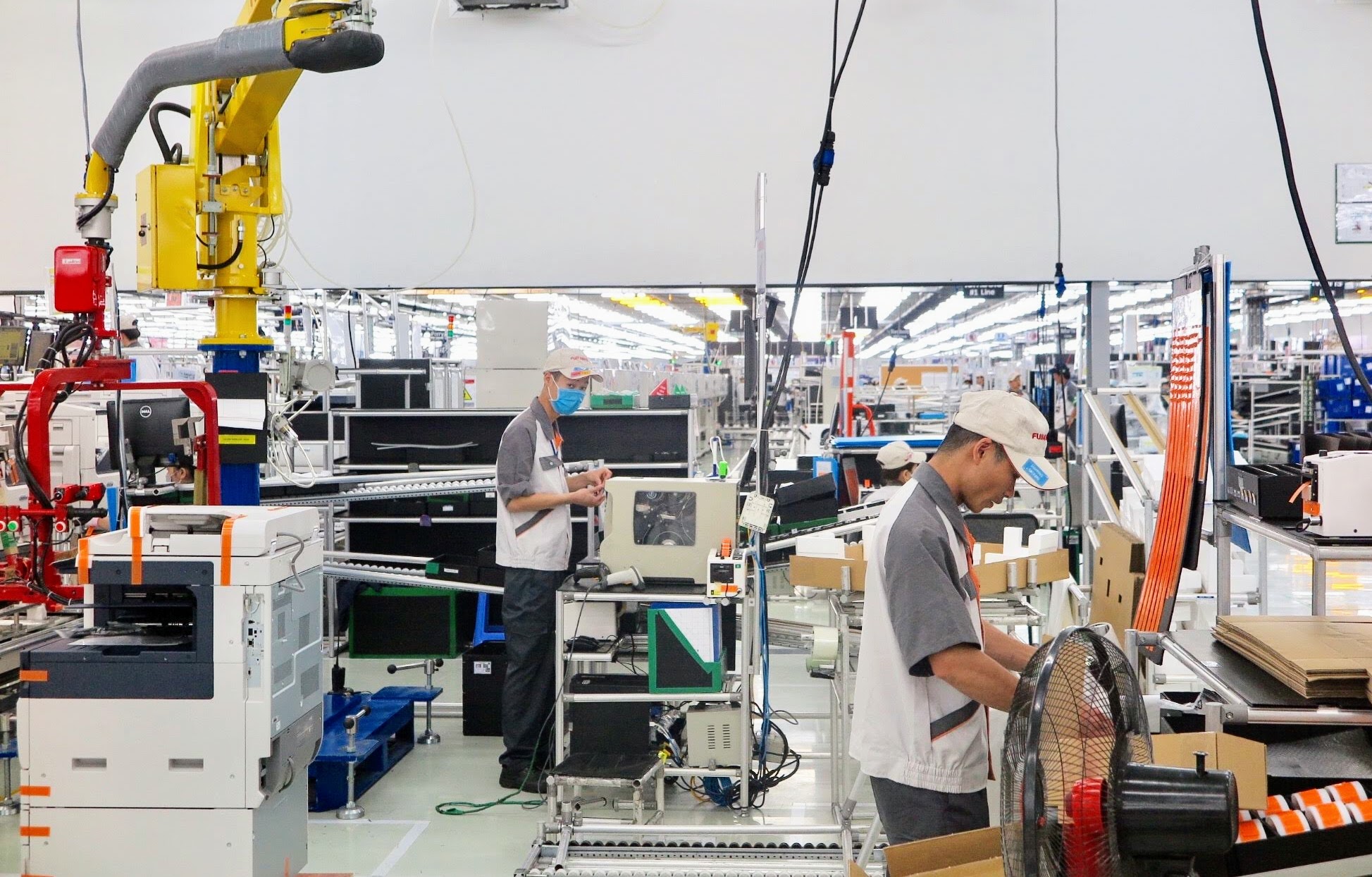 Sản xuất của doanh nghiệp FDI trong Khu công nghiệp VSIP Hải Phòng.
