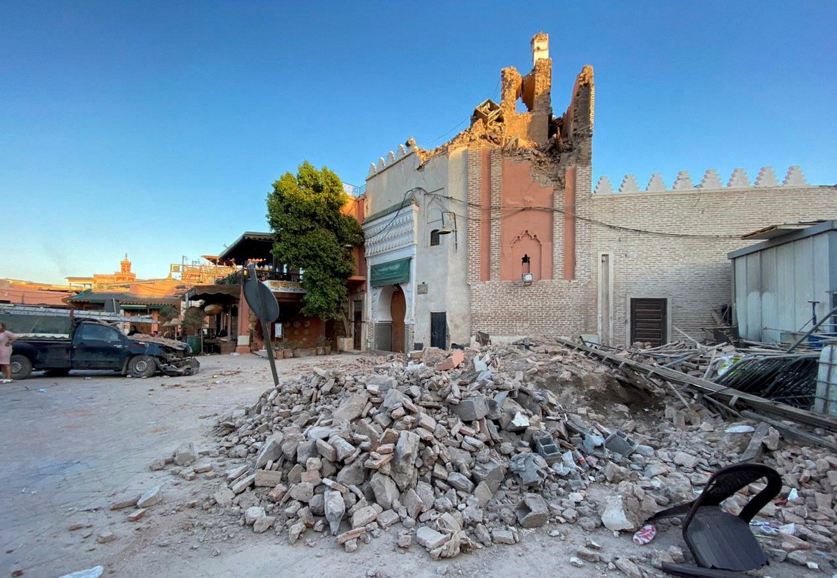 [Ảnh] Phố cổ Marrakech ngổn ngang sau động đất kinh hoàng ở Maroc ảnh 8