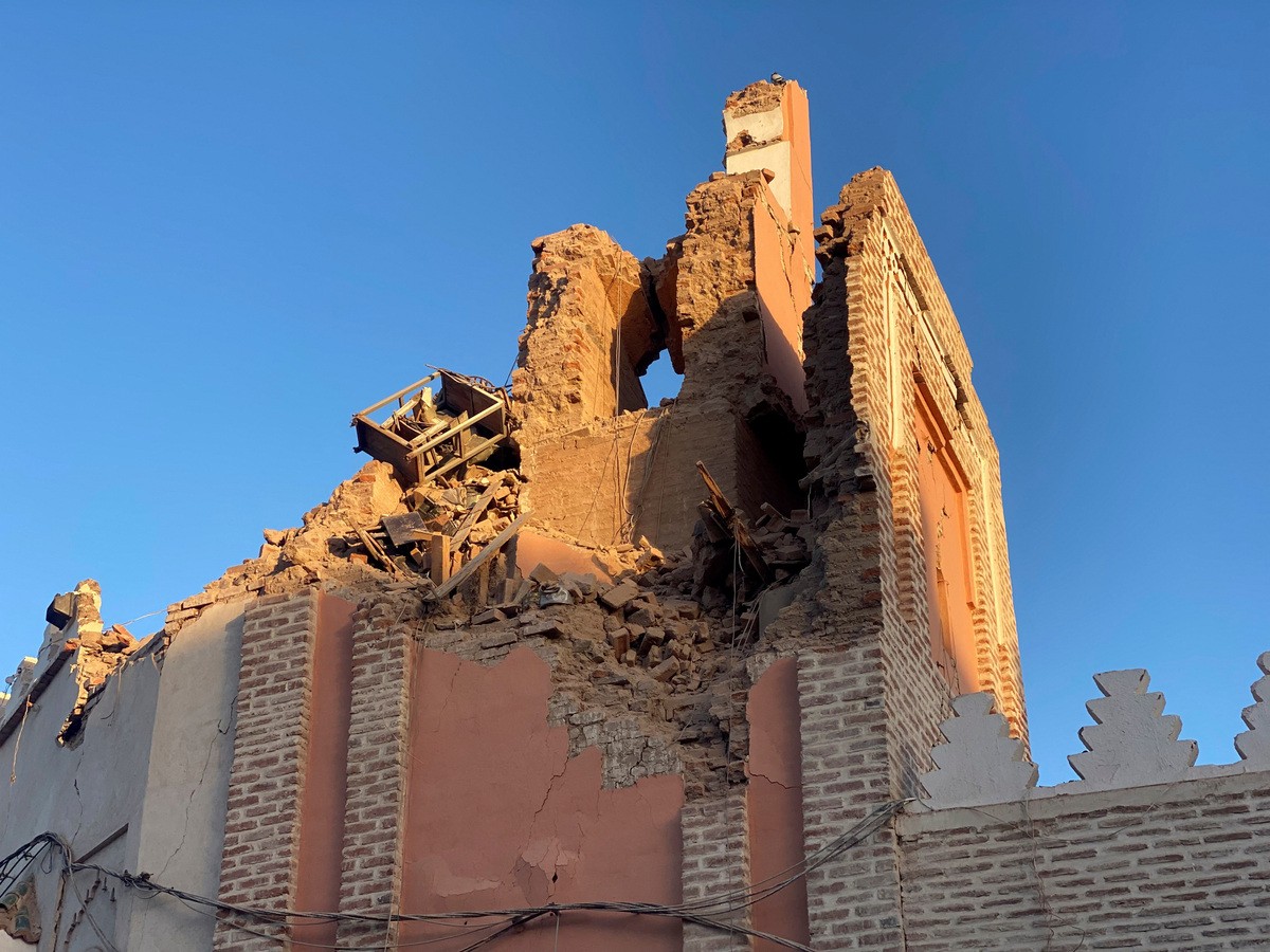 [Ảnh] Phố cổ Marrakech ngổn ngang sau động đất kinh hoàng ở Maroc ảnh 7