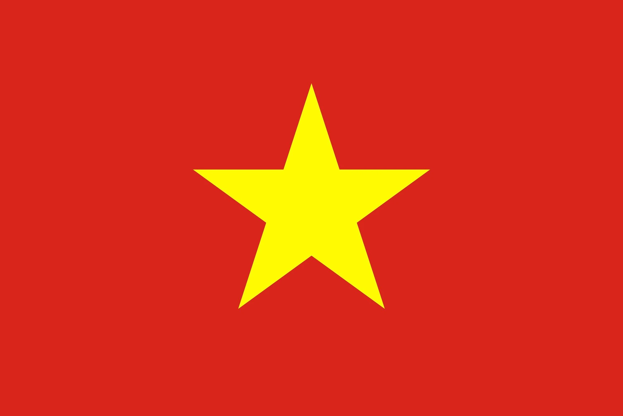 Cờ đỏ chót sao vàng – hình tượng linh nghiệm đặc trưng của dân tộc bản địa nước Việt Nam hình ảnh 1