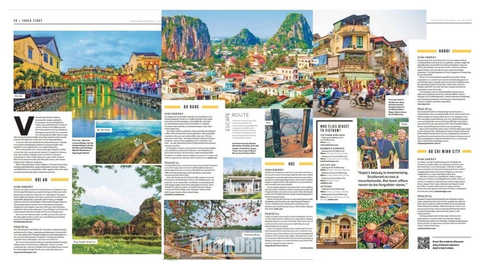 Tạp chí của Australia ca ngợi 7 điểm đến hàng đầu Việt Nam 2023