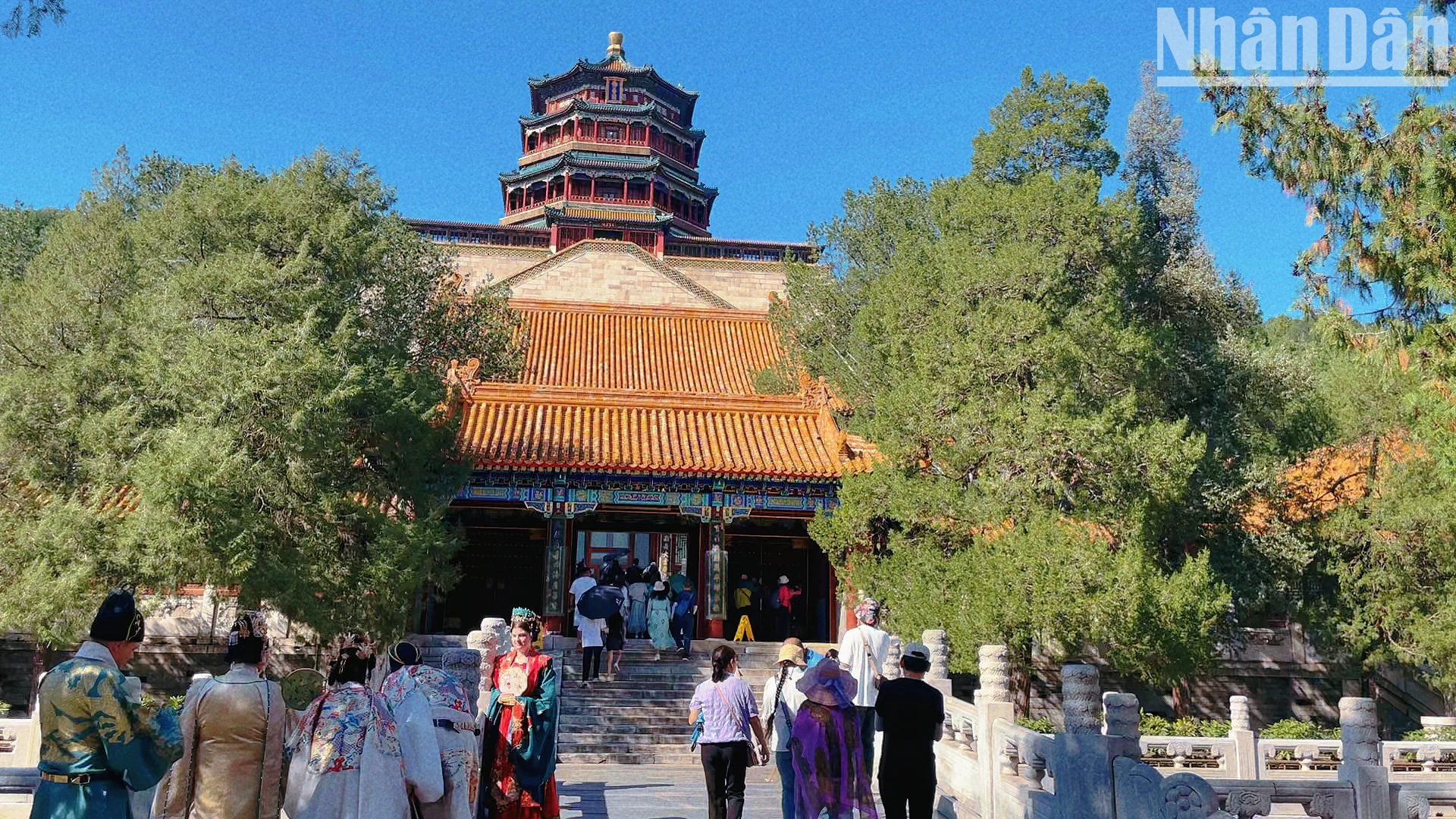 Khám phá Di Hòa viên - cung điện mùa hè ở Bắc Kinh, Trung Quốc ảnh 8
