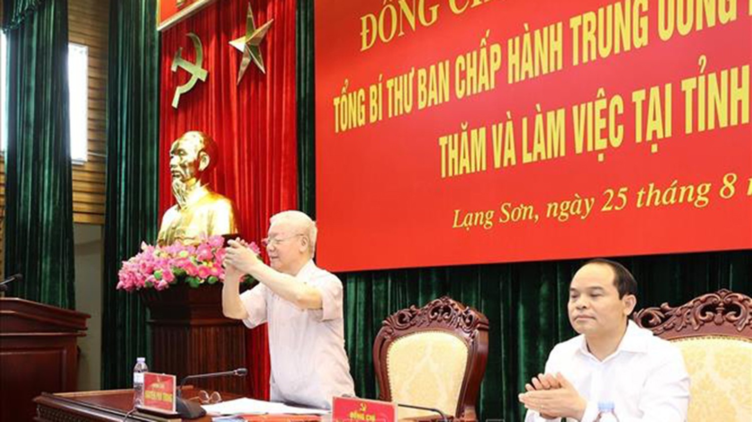 Toàn văn bài phát biểu của Tổng Bí thư Nguyễn Phú Trọng nhân dịp về thăm, làm việc với Đảng bộ, chính quyền và nhân dân tỉnh Lạng Sơn ảnh 9