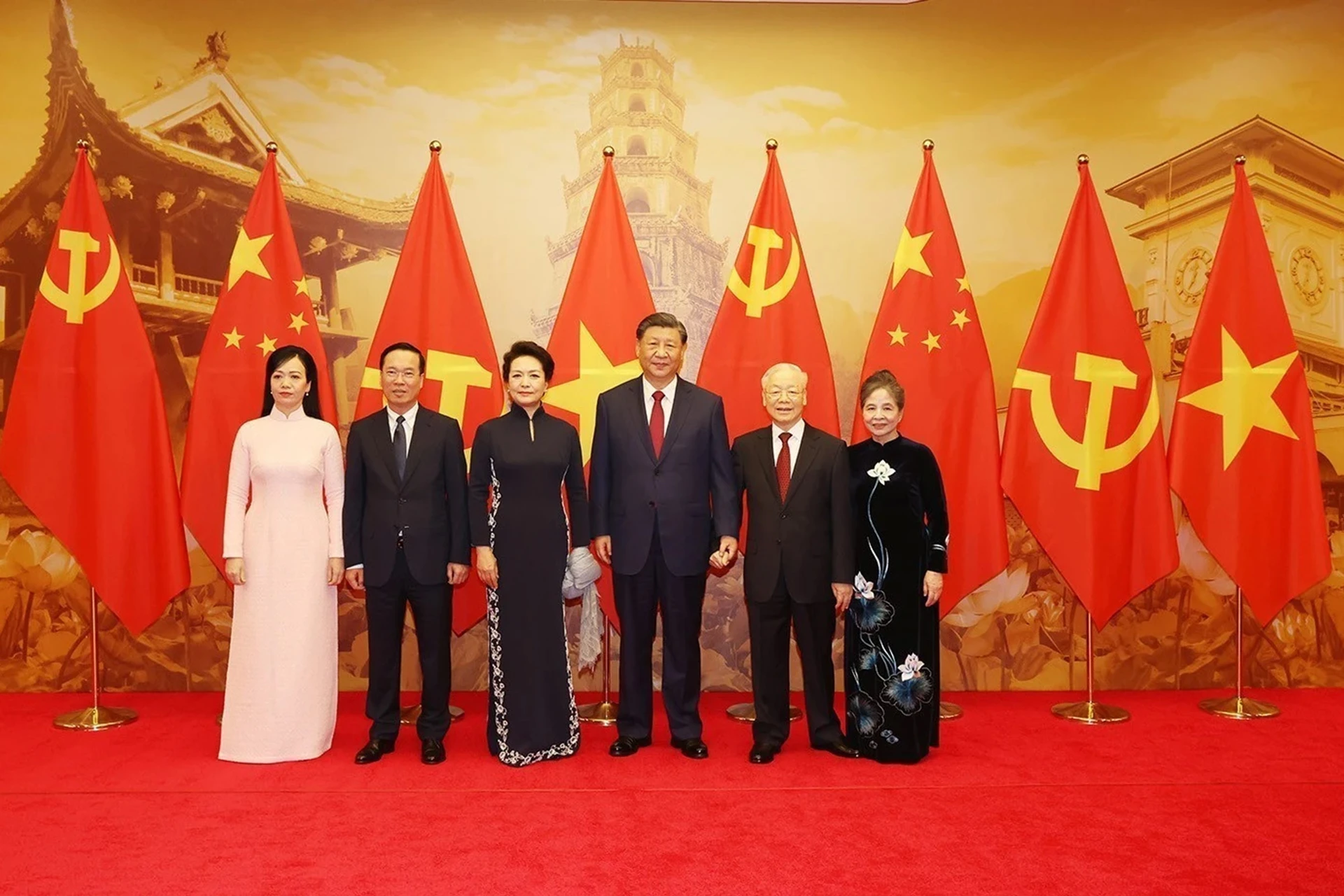 [Ảnh] Chiêu đãi chào mừng Tổng Bí thư, Chủ tịch Trung Quốc Tập Cận Bình và Phu nhân ảnh 2