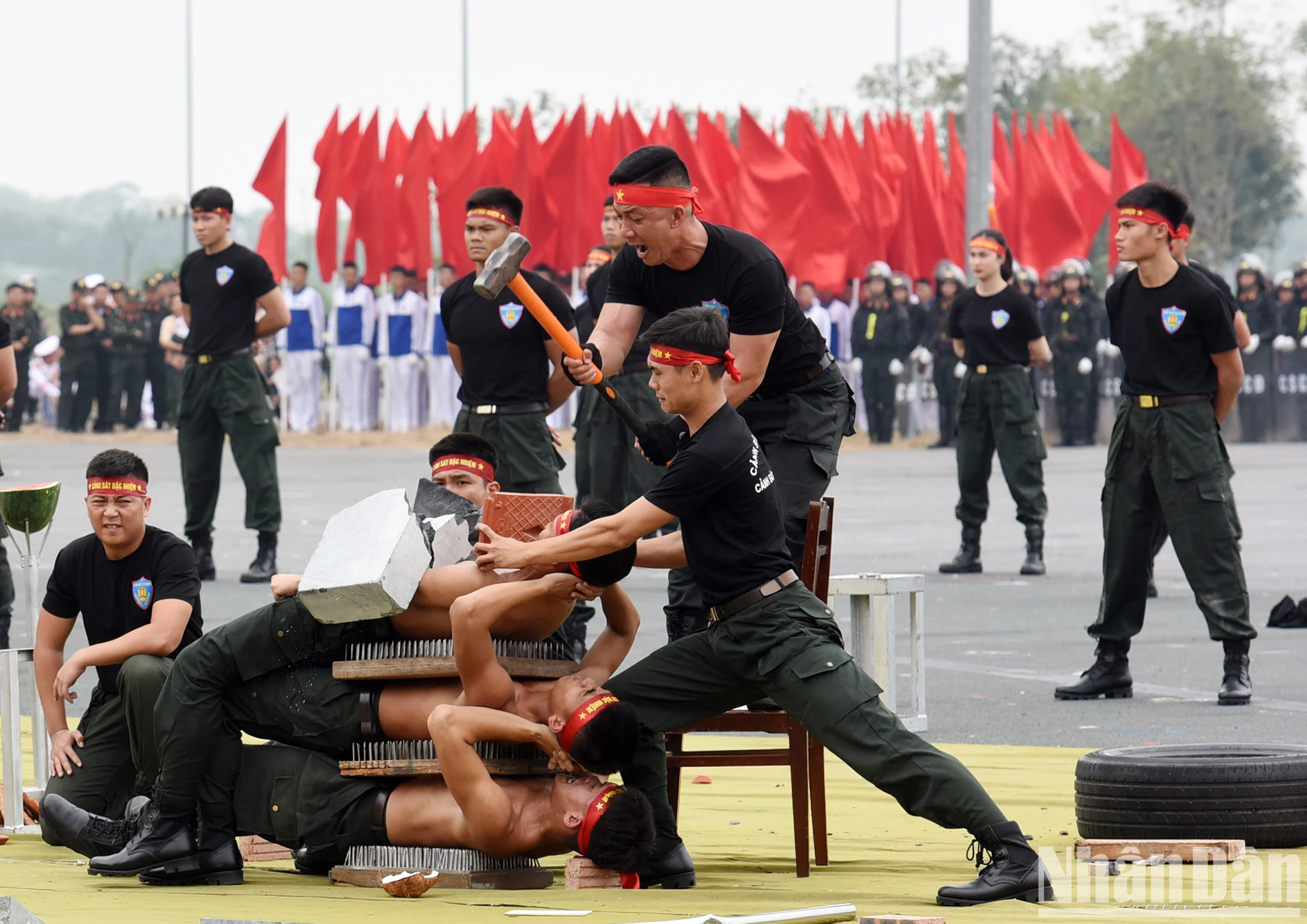 [Ảnh] Lễ kỷ niệm Ngày truyền thống lực lượng Cảnh sát cơ động ảnh 10