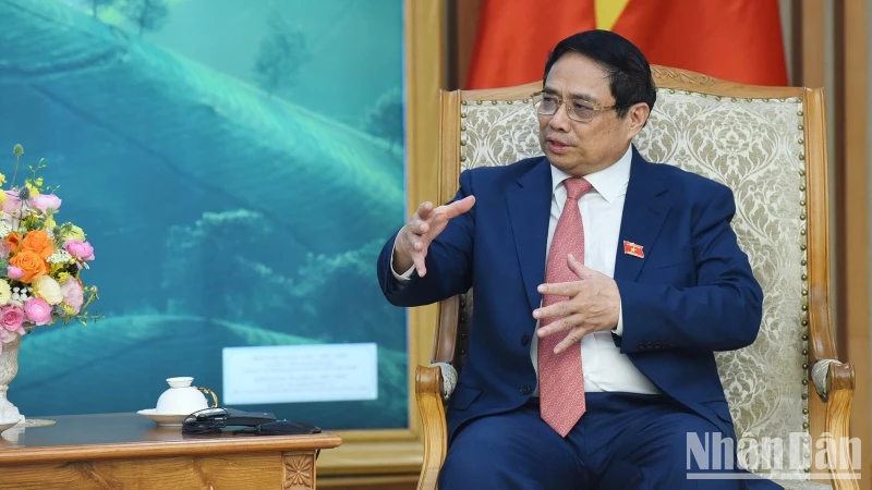 [Ảnh] Thủ tướng Phạm Minh Chính tiếp Bộ trưởng Bộ Tình trạng khẩn cấp Liên bang Nga ảnh 3