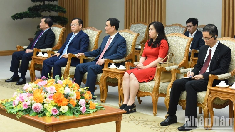 [Ảnh] Thủ tướng Phạm Minh Chính tiếp Bộ trưởng Bộ Tình trạng khẩn cấp Liên bang Nga ảnh 4