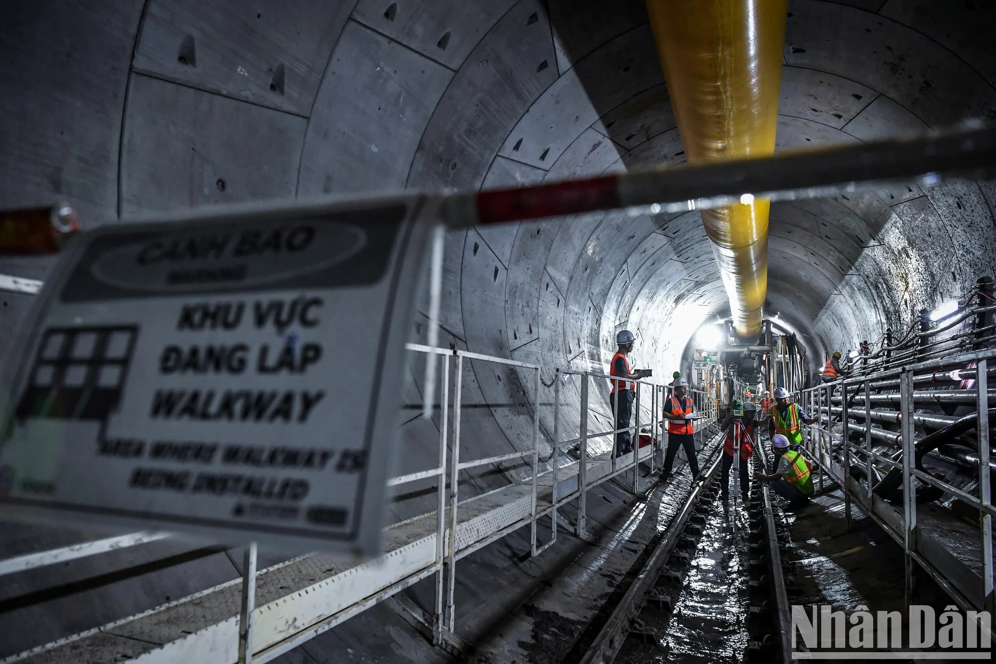 [Ảnh] 30 ngày robot TBM đào hầm ngầm metro Nhổn-ga Hà Nội ảnh 21