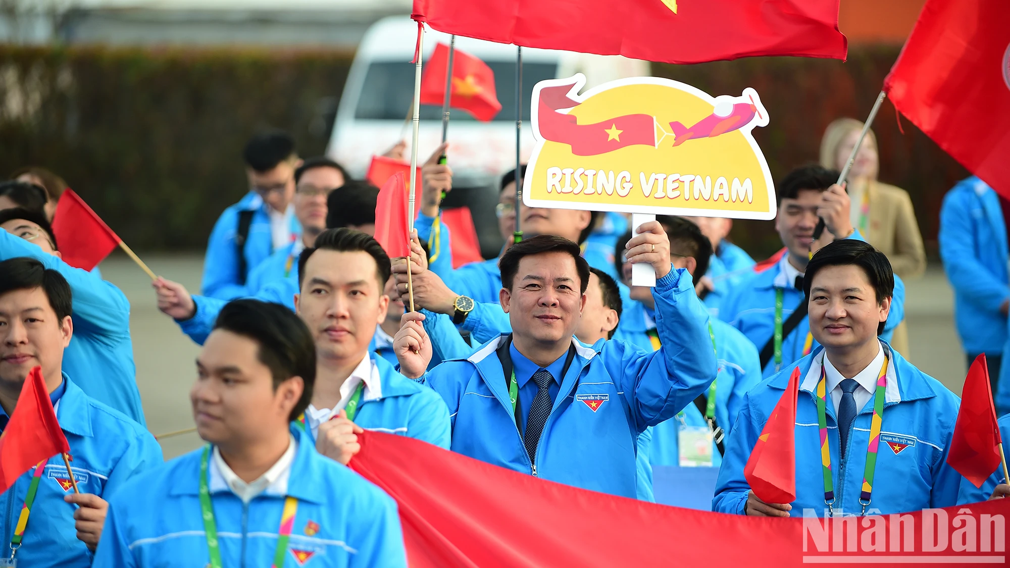 [Ảnh] Đoàn Việt Nam được chào đón nồng nhiệt tại Liên hoan Thanh niên Thế giới 2024 ảnh 9