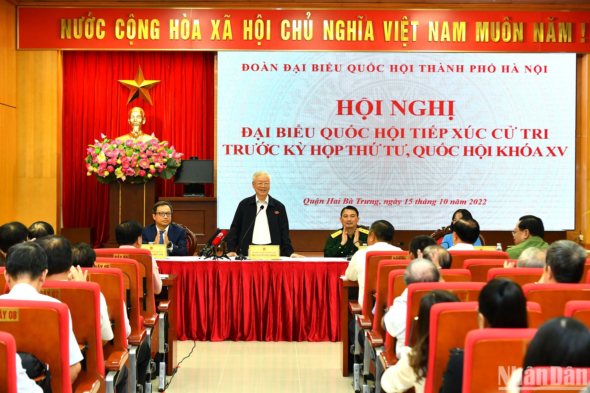 [Ảnh] Tổng Bí thư Nguyễn Phú Trọng - một phong cách mẫu mực của đại biểu nhân dân ảnh 1