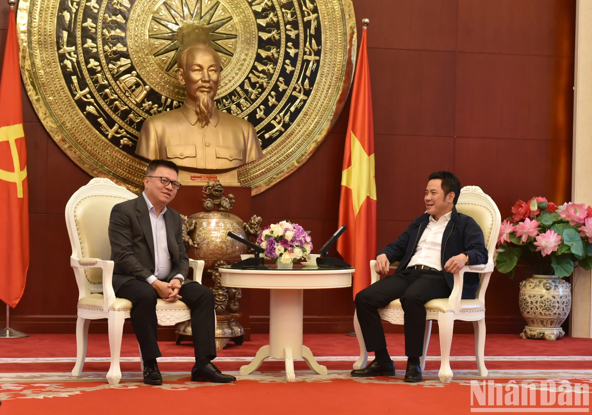 [Ảnh] Dấu mốc mới của quan hệ giữa hai tờ báo Đảng Việt Nam-Trung Quốc ảnh 10
