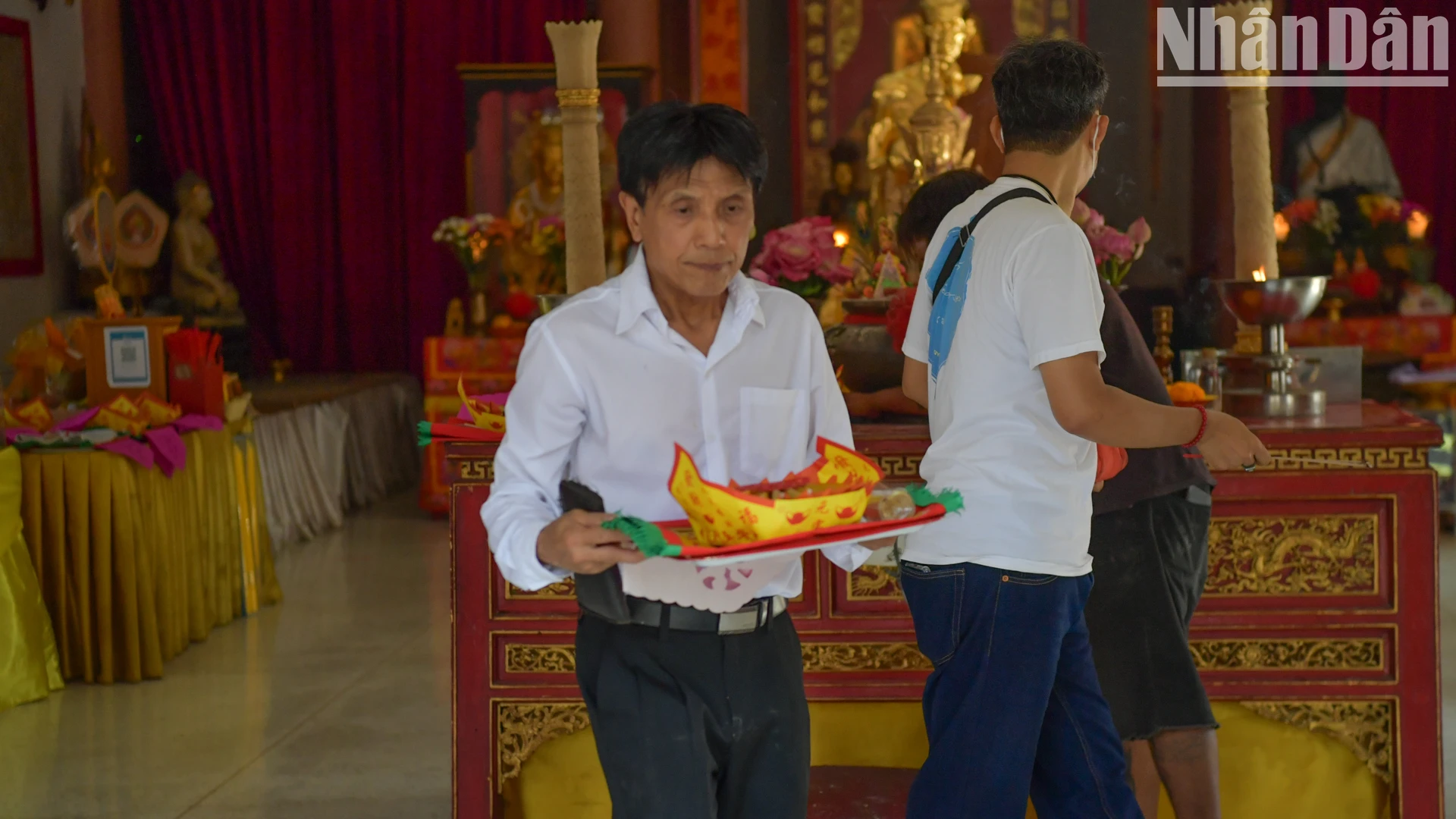 View - [Ảnh] Kiều bào ở Bangkok tổ chức lễ cầu an đầu năm 