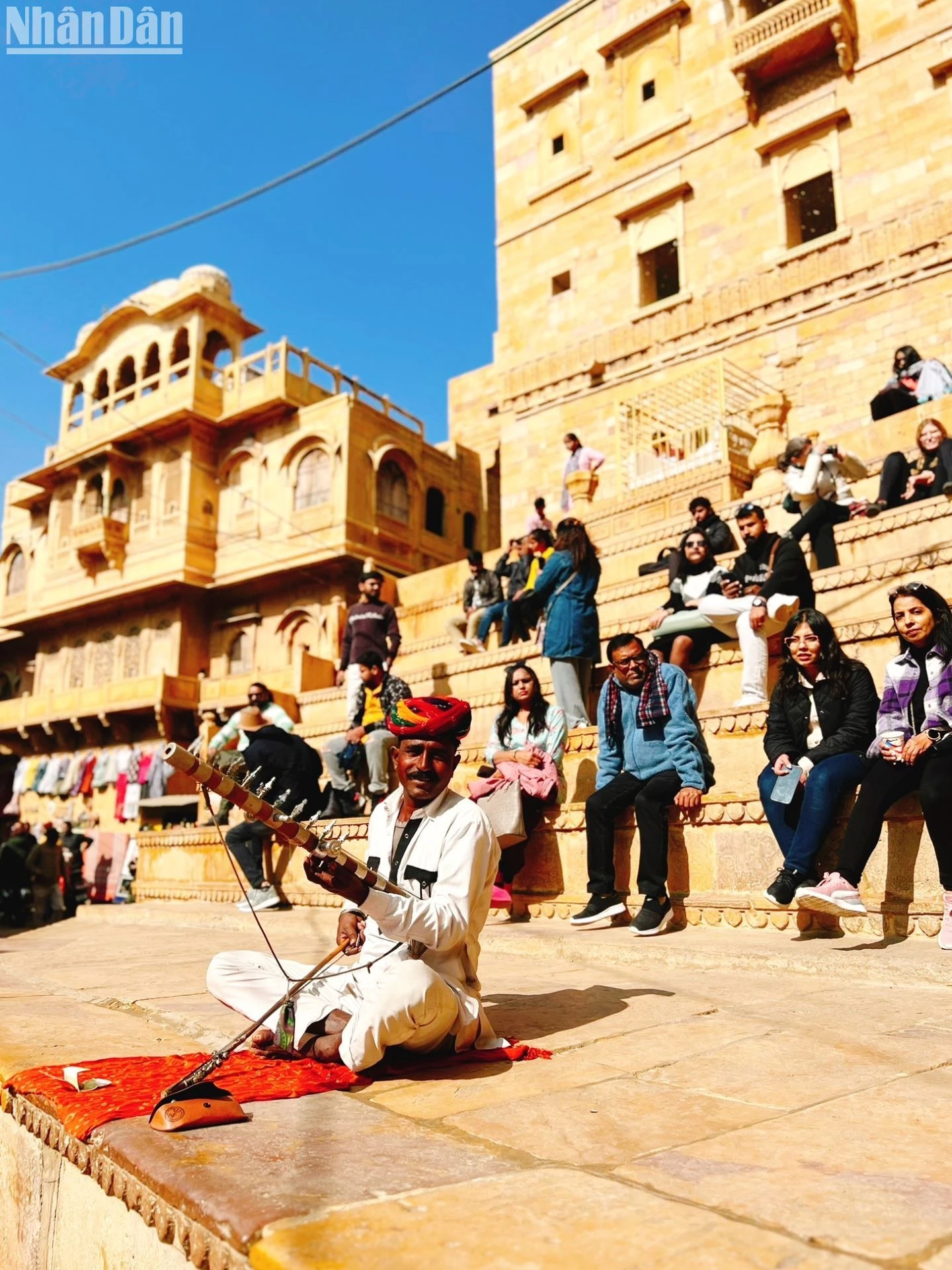 Jaisalmer- "Kho báu" sau bức tường vàng ảnh 10