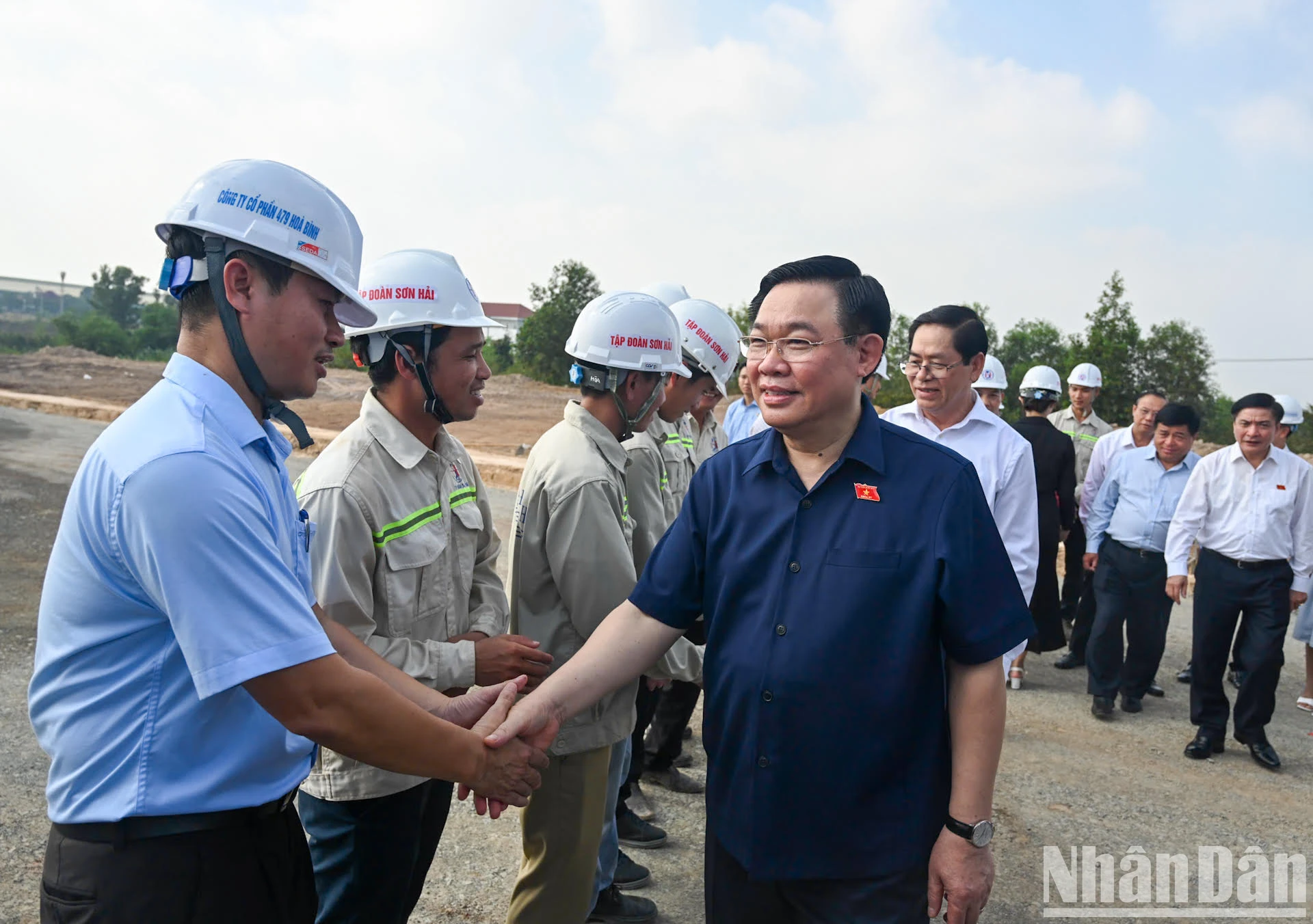 [Ảnh] Chủ tịch Quốc hội Vương Đình Huệ kiểm tra các dự án trọng điểm tại tỉnh Bà Rịa-Vũng Tàu ảnh 5