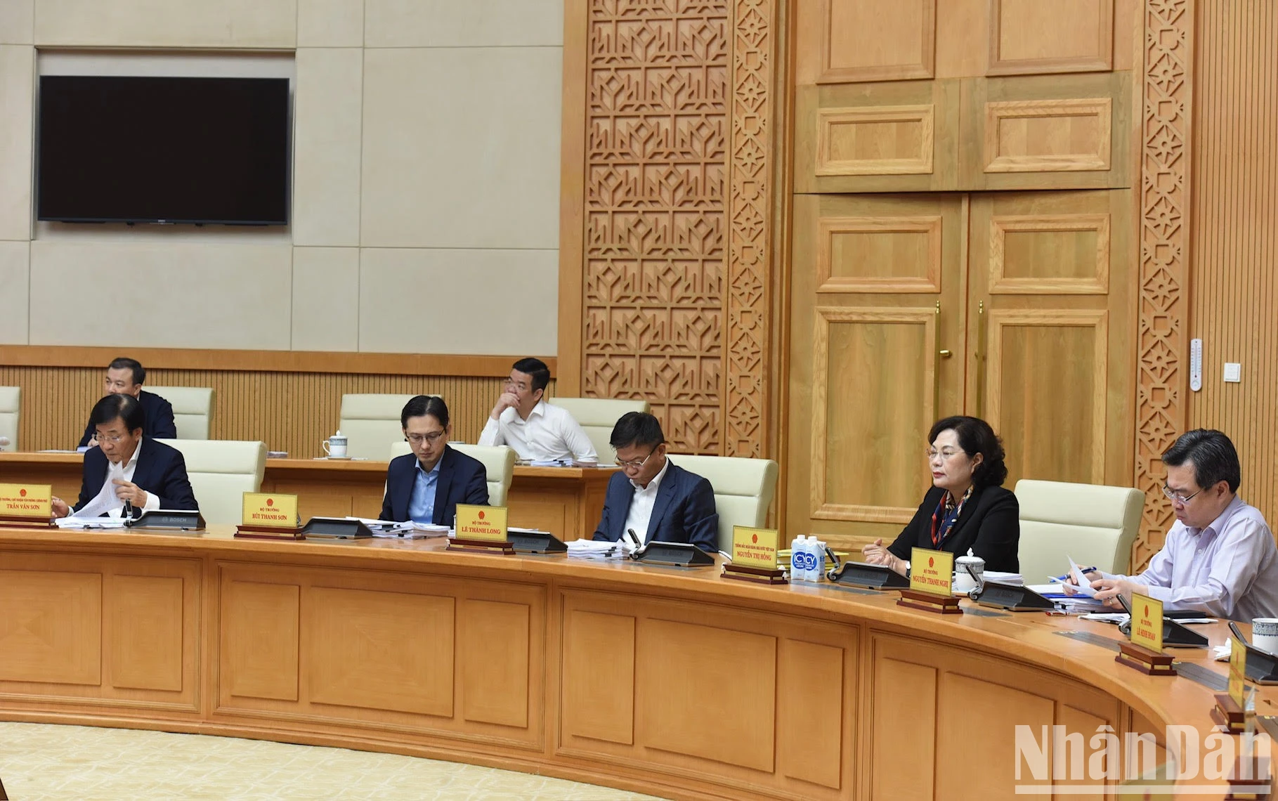 [Ảnh] Thủ tướng Phạm Minh Chính chủ trì Phiên họp Chính phủ chuyên đề xây dựng pháp luật tháng 3 ảnh 5