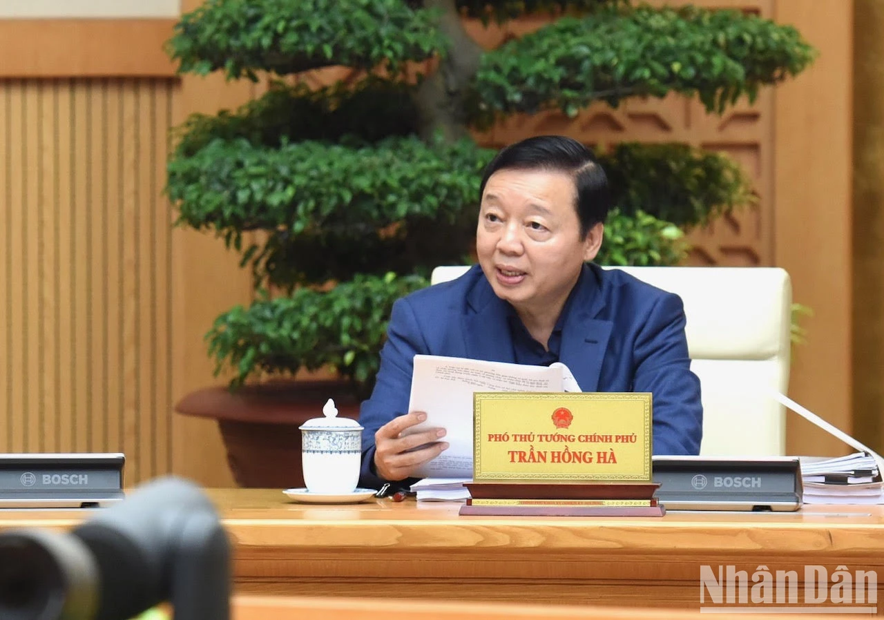 [Ảnh] Thủ tướng Phạm Minh Chính chủ trì Phiên họp Chính phủ chuyên đề xây dựng pháp luật tháng 3 ảnh 7