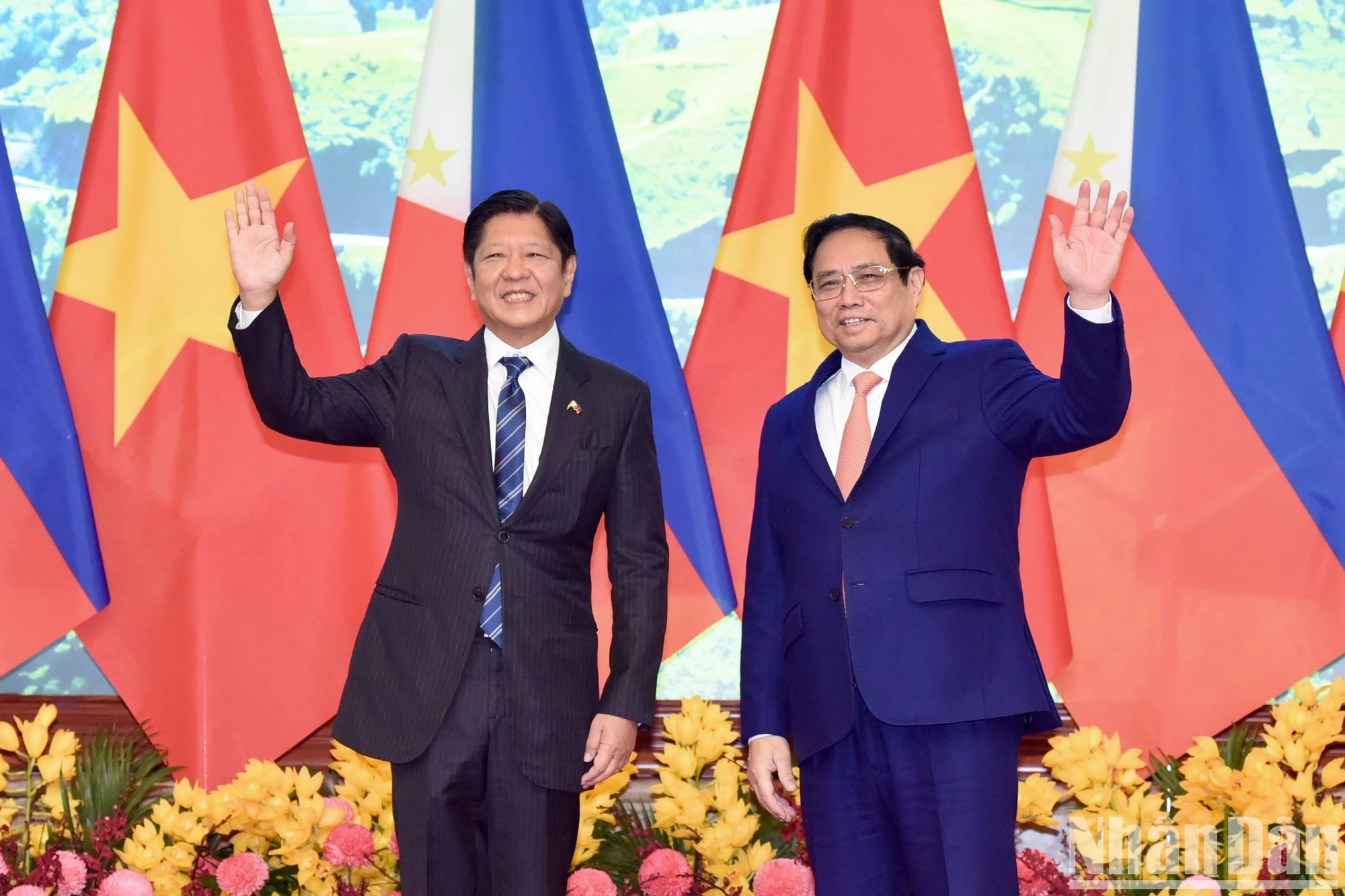 [Ảnh] Thủ tướng Phạm Minh Chính hội kiến với Tổng thống Philippines Ferdinand Romualdez Marcos Jr ảnh 2