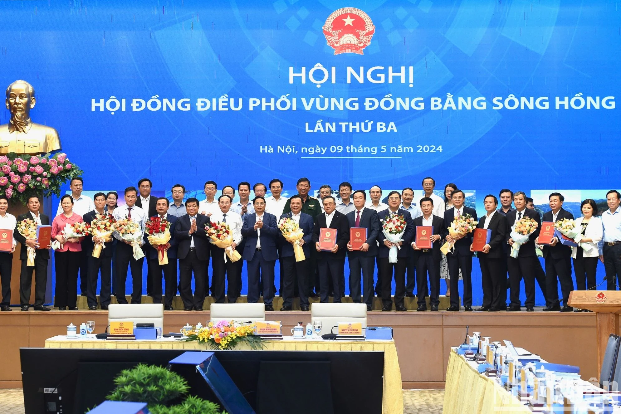 [Ảnh] Thủ tướng Phạm Minh Chính chủ trì Hội nghị lần thứ 3 Hội đồng điều phối vùng Đồng bằng sông Hồng ảnh 7