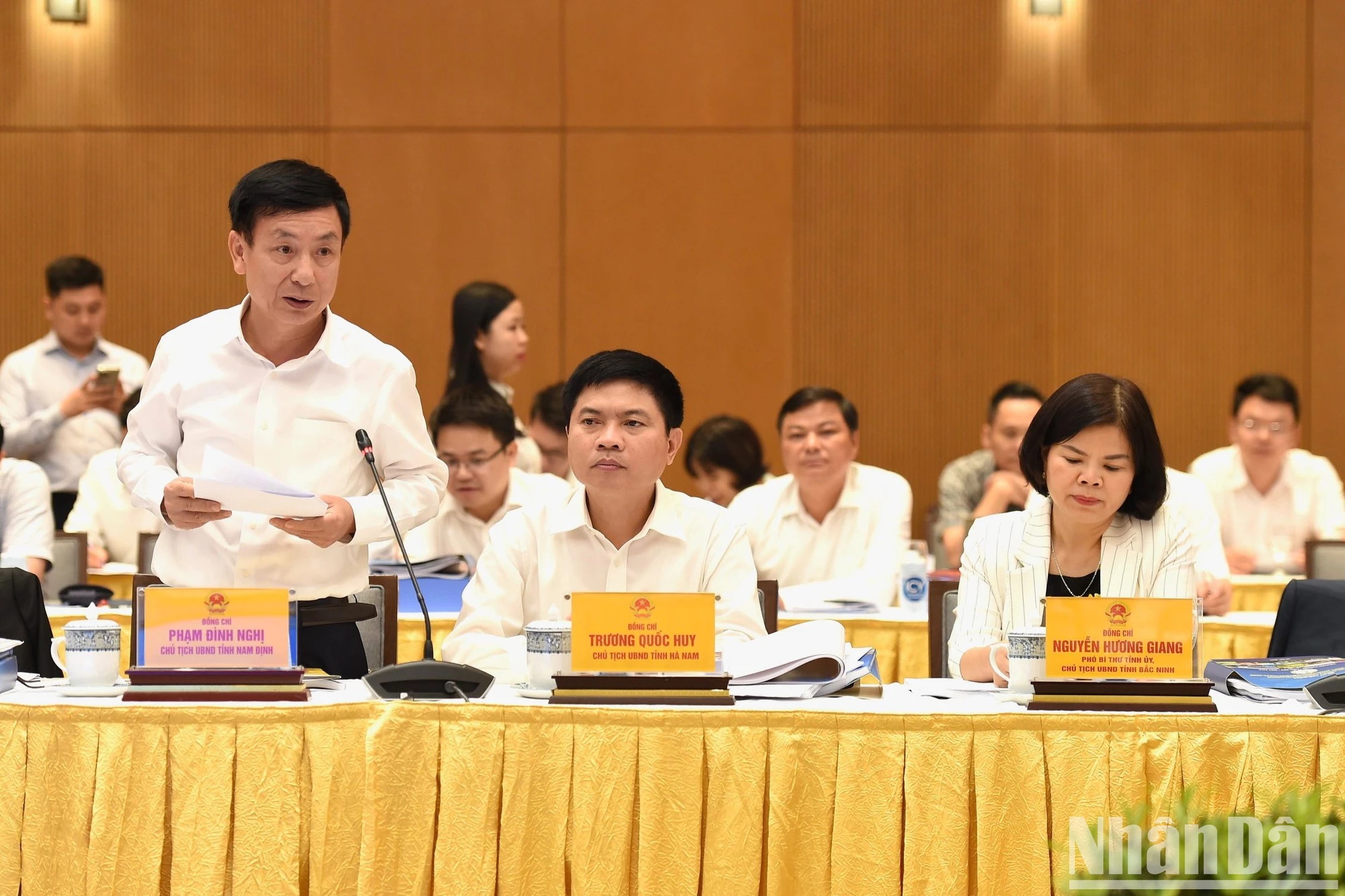 [Ảnh] Thủ tướng Phạm Minh Chính chủ trì Hội nghị lần thứ 3 Hội đồng điều phối vùng Đồng bằng sông Hồng ảnh 14