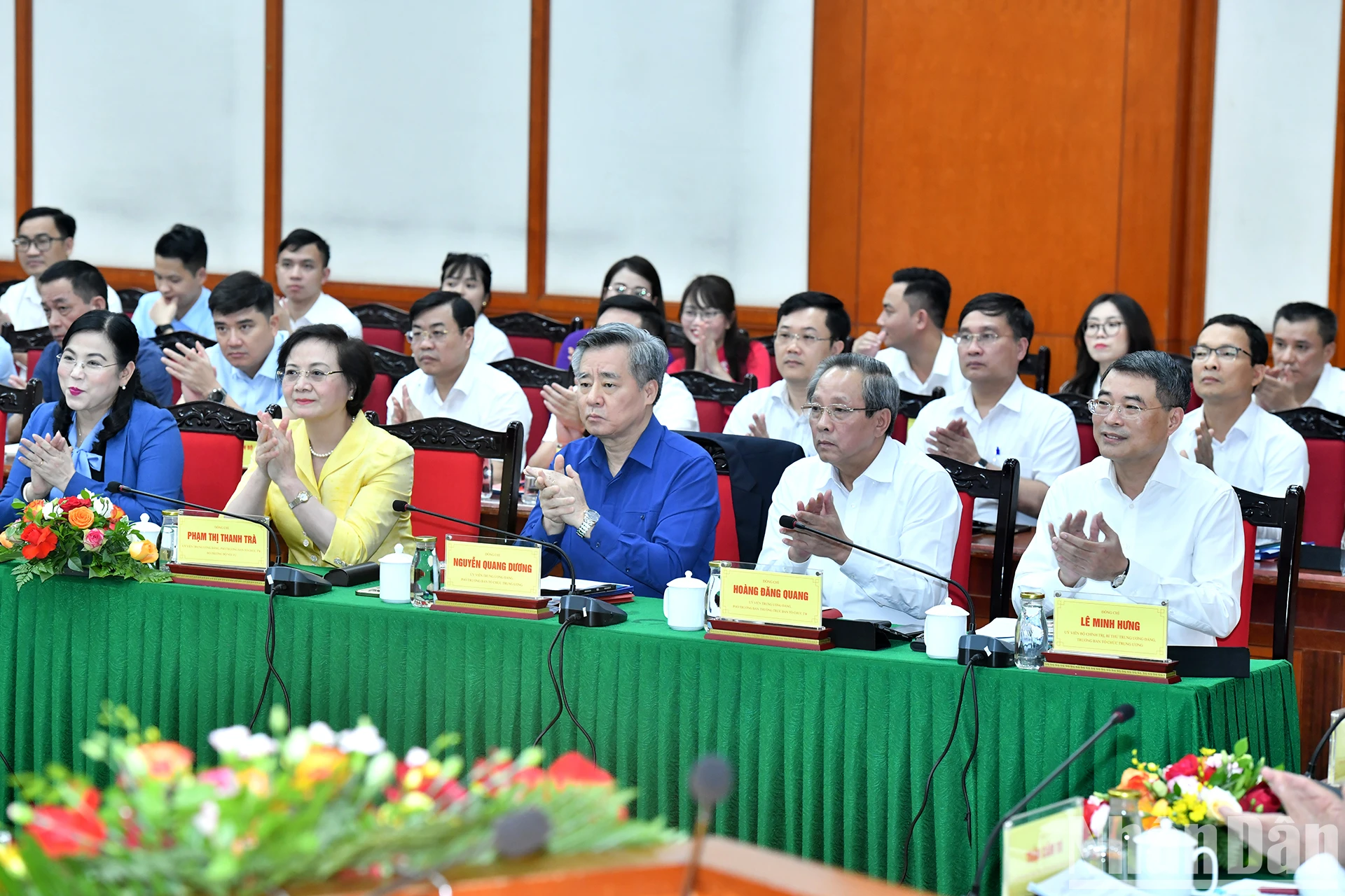 [Ảnh] Tổng Bí thư Tô Lâm làm việc với Ban Tổ chức Trung ương ảnh 6